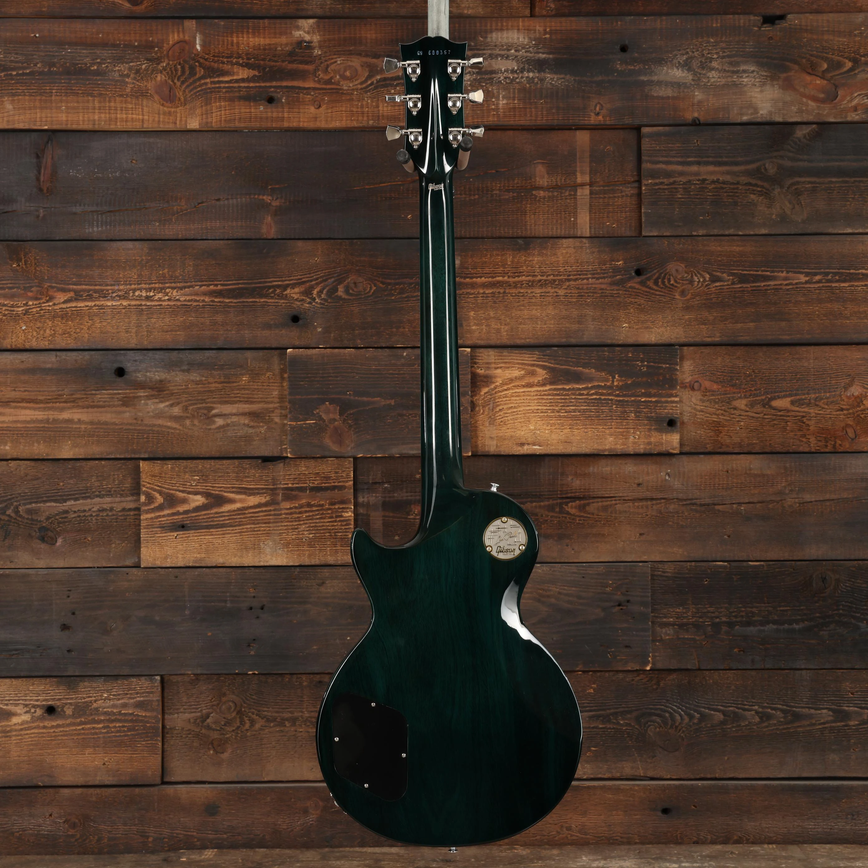 Gibson Custom Shop Les Paul Axcess Custom Widow Figured Electric Guitar in Peacock Blue - CS600367 (5).JPG
