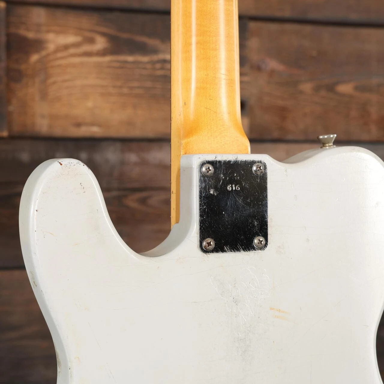 Hansen Guitars T-Style Electric Guitar in Dirty White Blonde Light Relic  - HANSEN-T034 - 616 (7).JPG