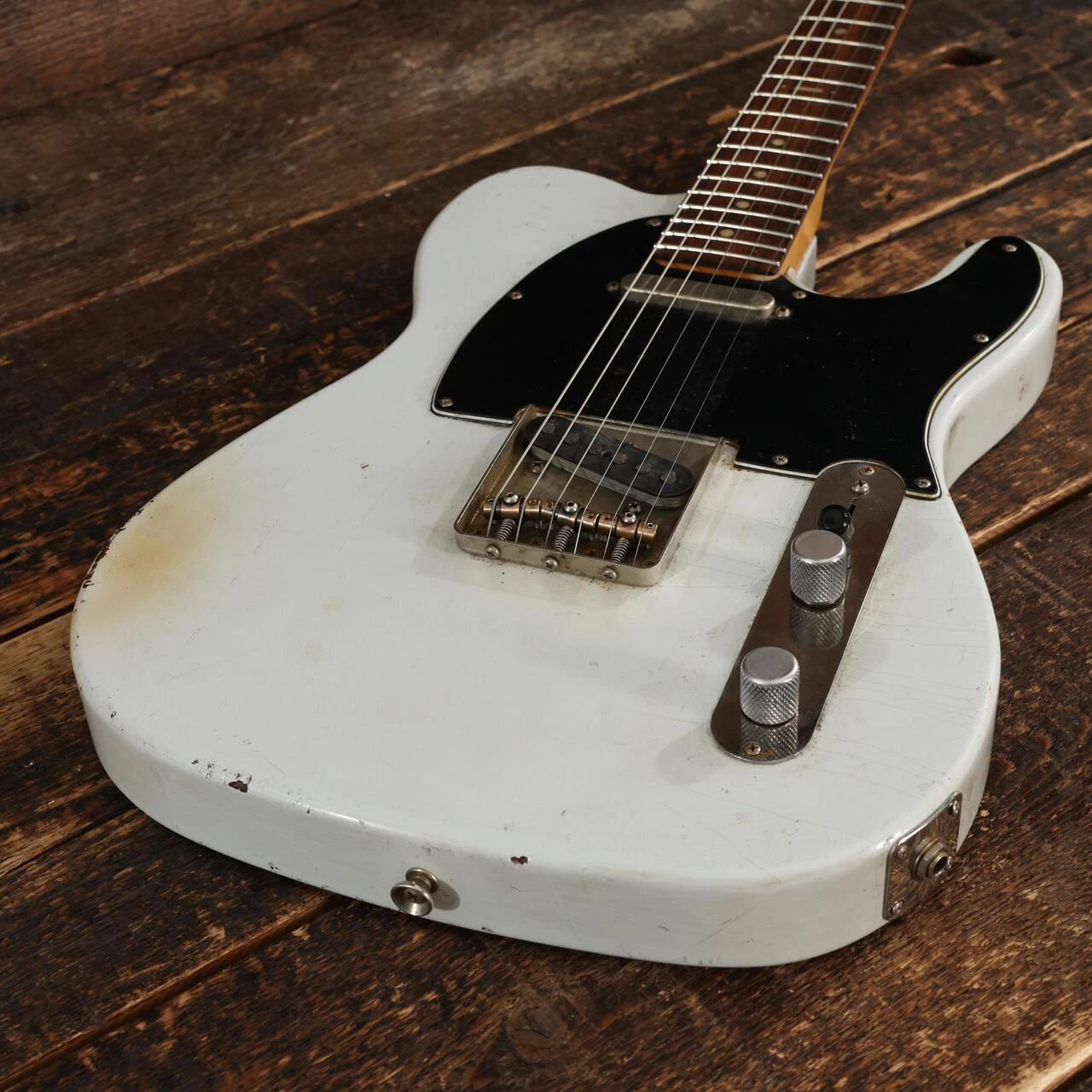 Hansen Guitars T-Style Electric Guitar in Dirty White Blonde Light Relic  - HANSEN-T034 - 616 (10).JPG