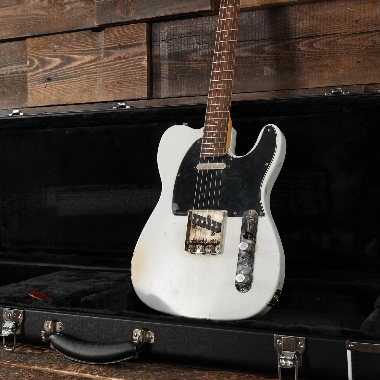 Hansen Guitars T-Style Electric Guitar in Dirty White Blonde Light Relic  - HANSEN-T034 - 616 (19).jpg