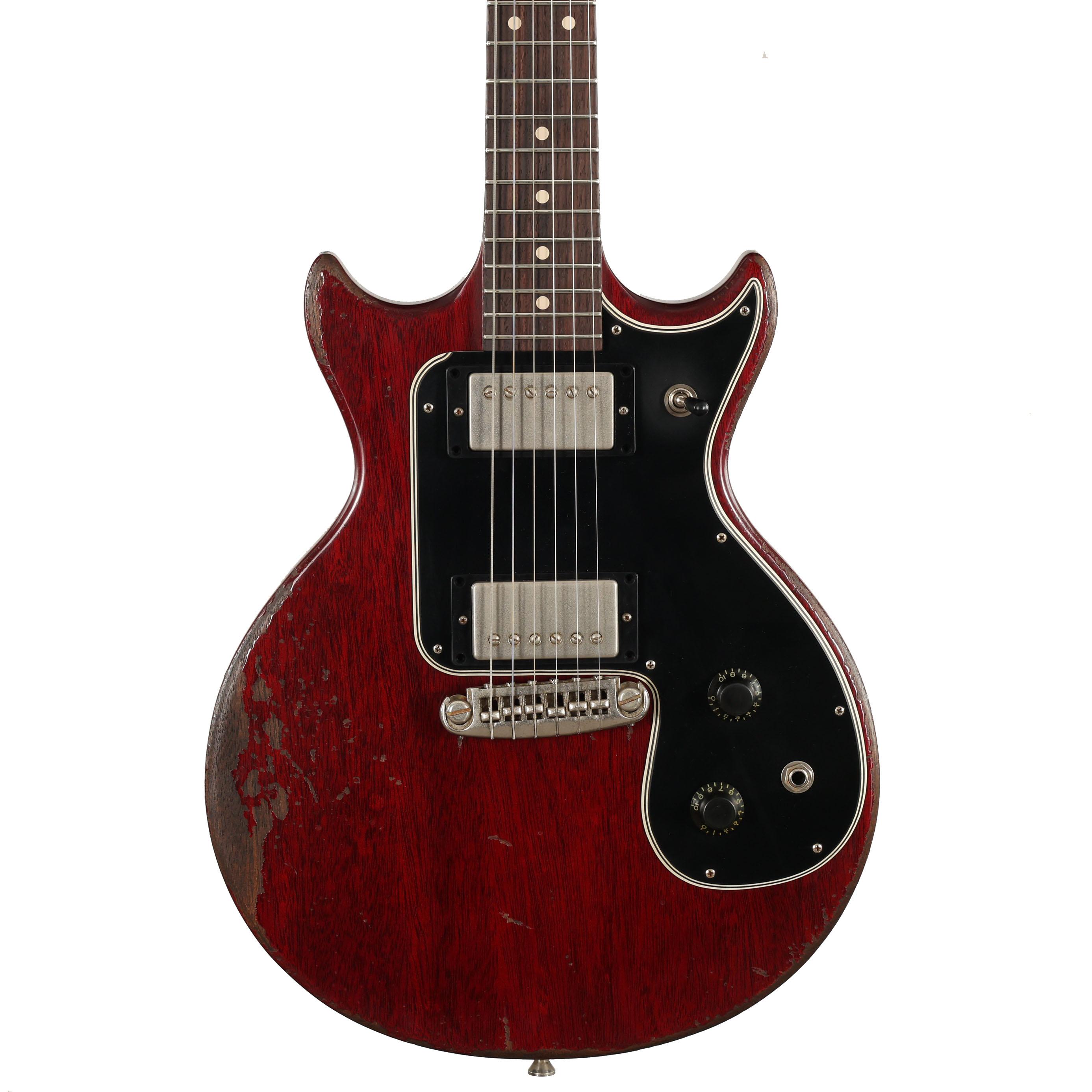 Rock N Roll Relics Blackheart Standard Electric Guitar in Vintage Cherry Heavy Relic - 262058 (2).JPG