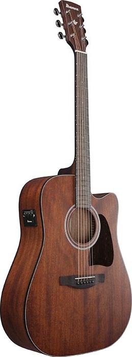Ibanez AW54CE-OPN Artwood Thermo Aged Dreadnought Electro Acoustic with Solid Mahogany Top - AW54CE-OPN-3.jpg