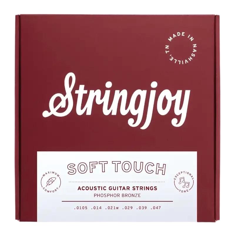 Stringjoy Naturals Soft Touch 10.5-47 Guage Phosphor Bronze Acoustic Guitar Strings - Stringjoy Naturals Soft Touch 10.5-47 Guage Phosphor Bronze Acoustic Guitar Strings.jpg