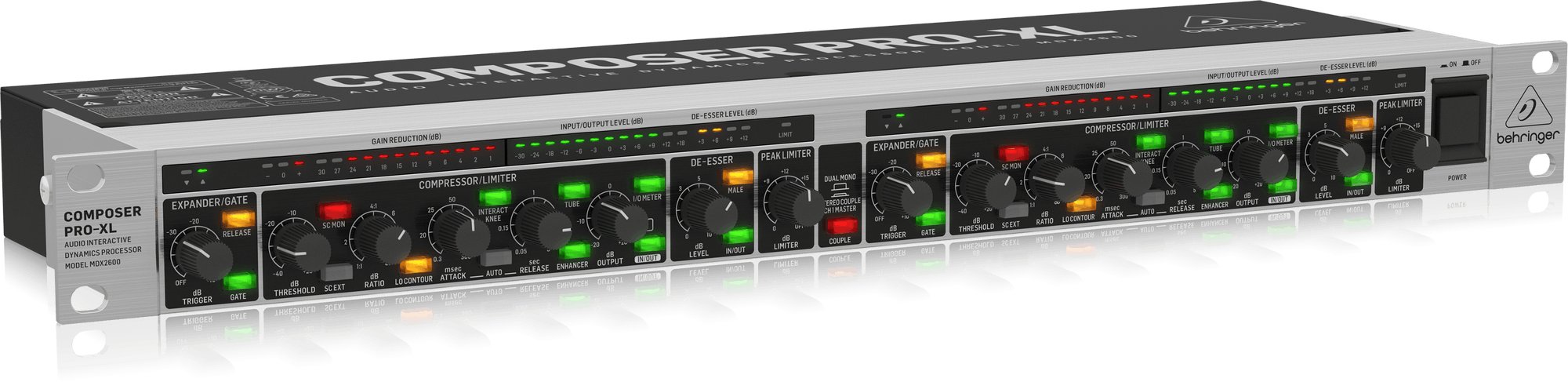 Behringer MDX2600 V2 Compressor/Limiter - Andertons Music Co.
