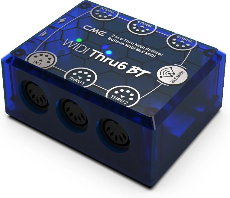 CME WIDI Thru6 BT Bluetooth MIDI Thru/Split Box, 2-in-6 Out - S-WT00B00 (5).jpg