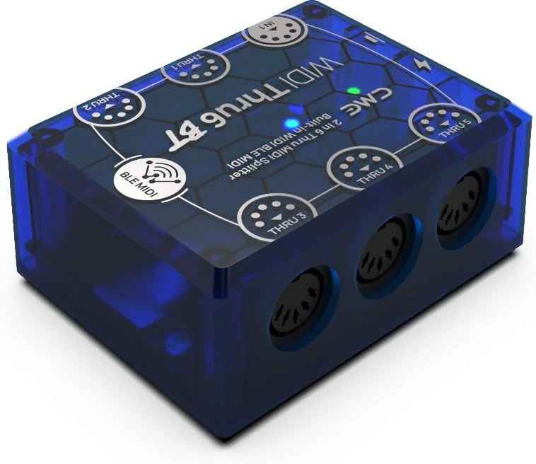 CME WIDI Thru6 BT Bluetooth MIDI Thru/Split Box, 2-in-6 Out - S-WT00B00 (6).jpg