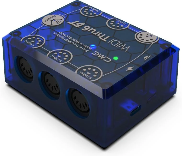 CME WIDI Thru6 BT Bluetooth MIDI Thru/Split Box, 2-in-6 Out - S-WT00B00 (7).jpg