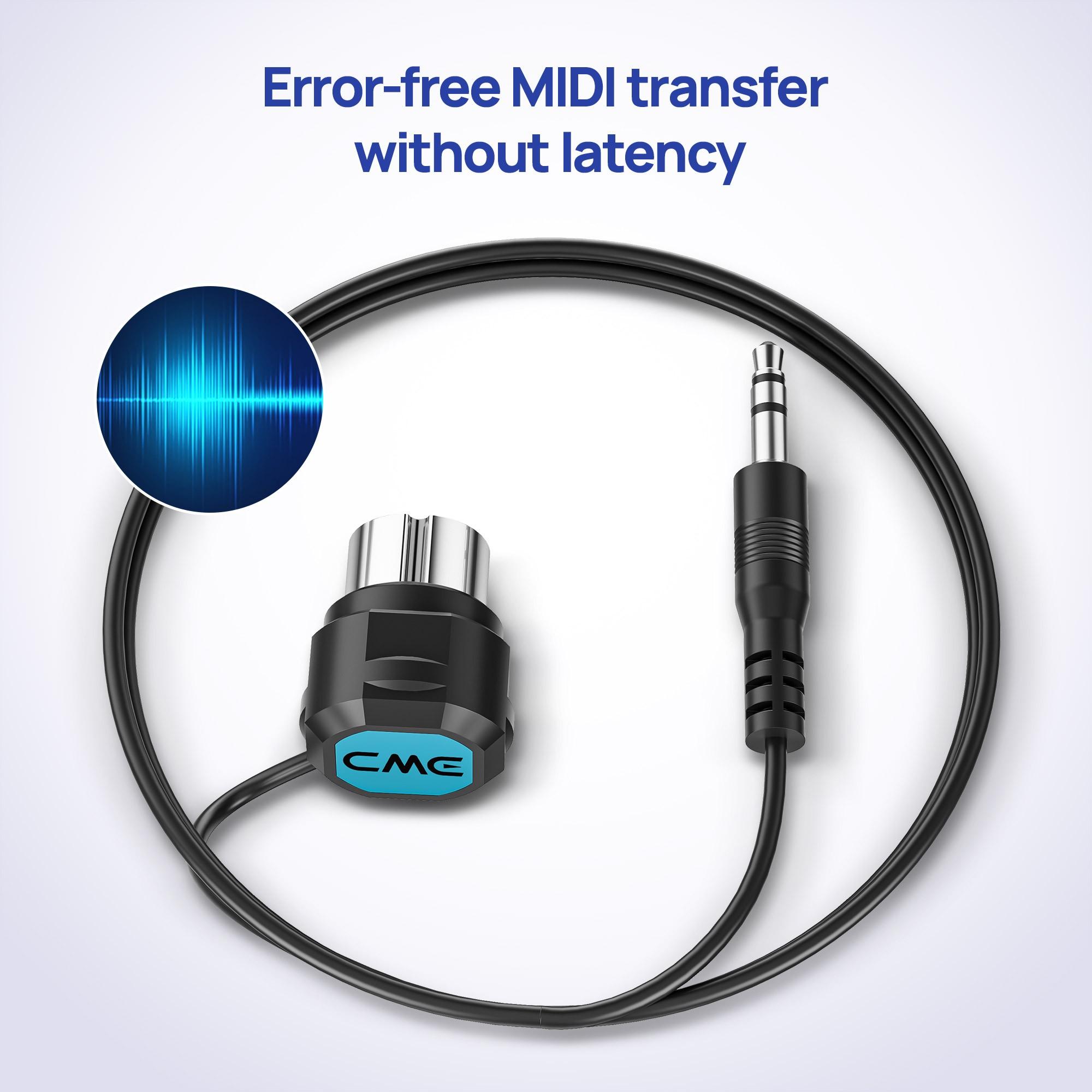 CME 4x DIN MIDI To Straight 3.5mm TRS Type-A Cables 30CM - S-F000C33 (4).jpg