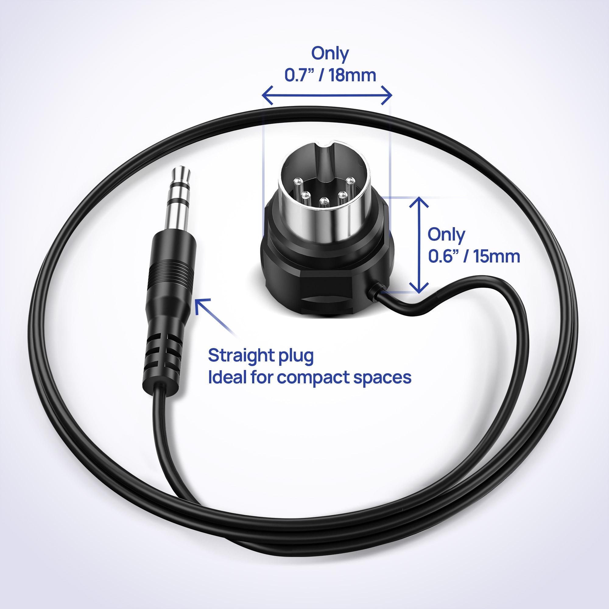 CME 4x DIN MIDI To Straight 3.5mm TRS Type-A Cables 30CM - S-F000C33 (6).jpg