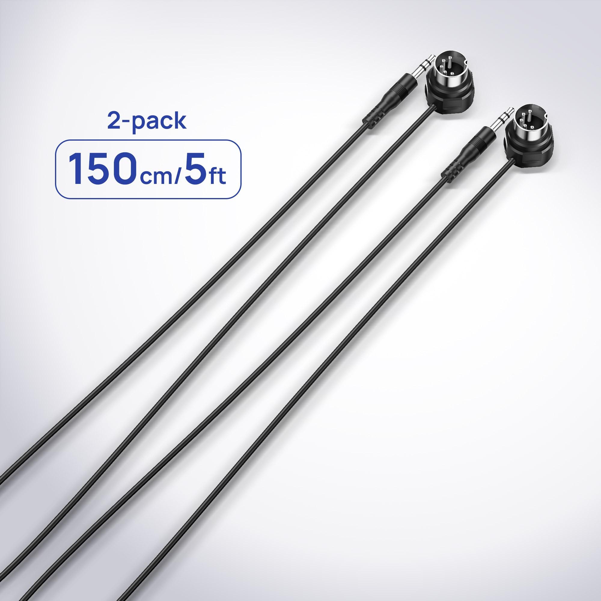 CME 2x DIN MIDI To Straight 3.5mm TRS Type-A Cables 150CM - S-F000C36 (2).jpg