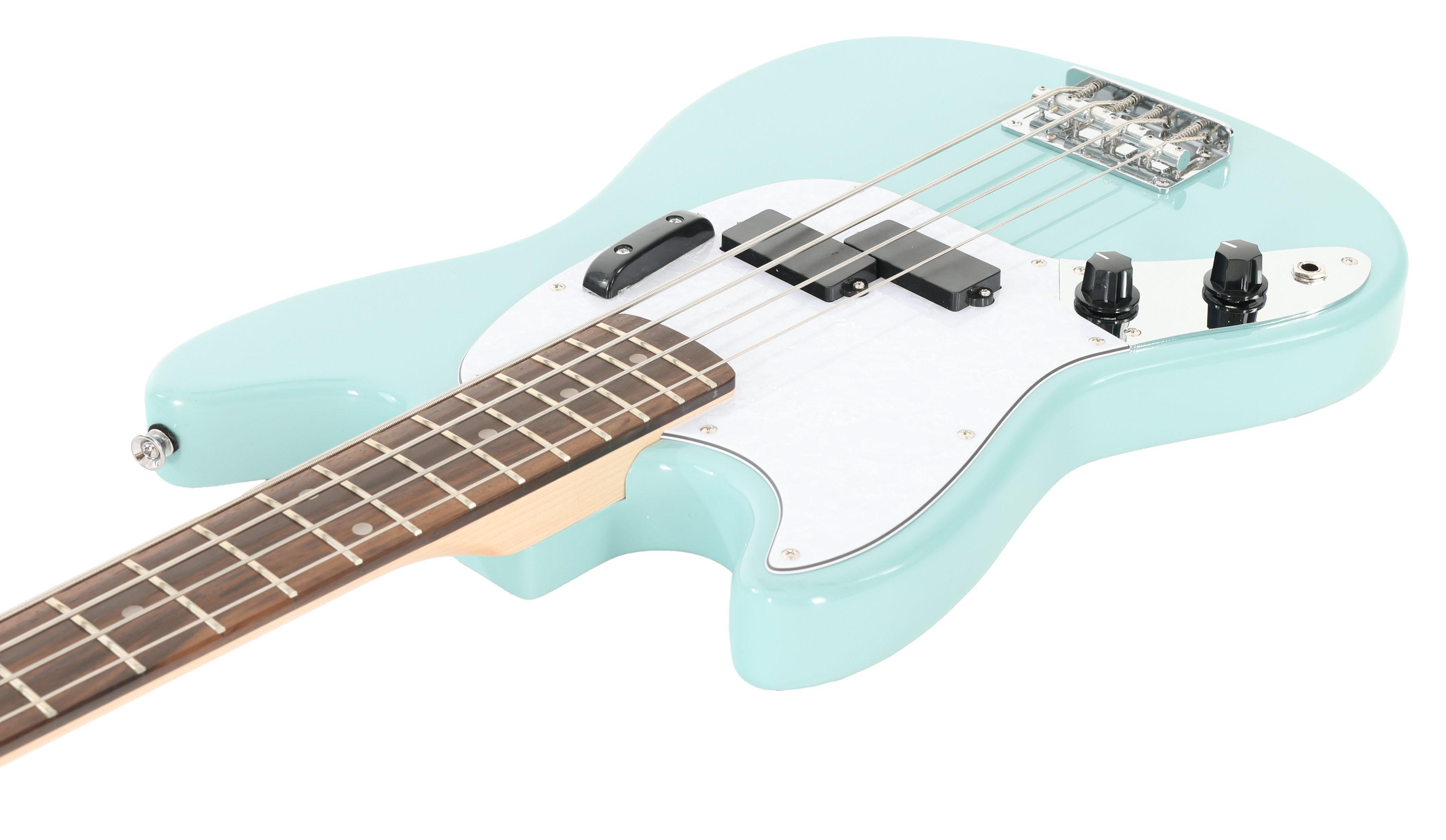 Eastcoast Left Handed MSB Short Scale Bass Guitar in Daphne Blue - EC-MSB-DNB-LH-7.jpg