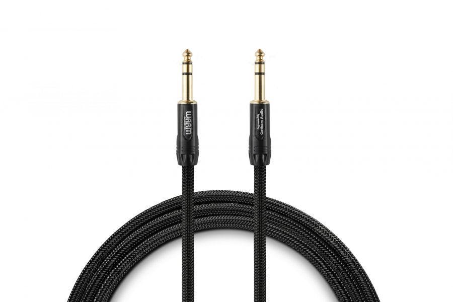 Warm Audio Premier Series Studio and Live TRS Cable 6ft / 1.8m - PREM-TRS-6-Warm_Audio_Premier_TRS_Cable.jpg