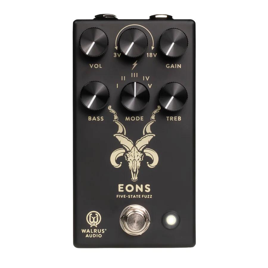 ギター Walrus Audio Eons five-state fuzz Walrus Audio EONS Five-State Fuzz FX Pedal in Black - Andertons