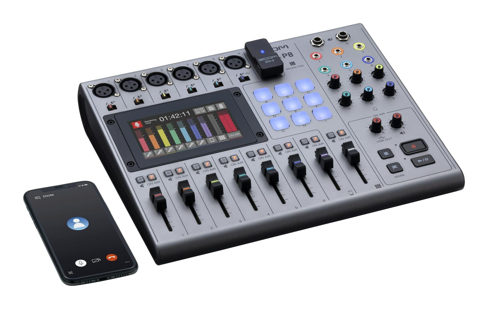 Zoom Podtrak P8 Podcast Studio - Andertons Music Co.