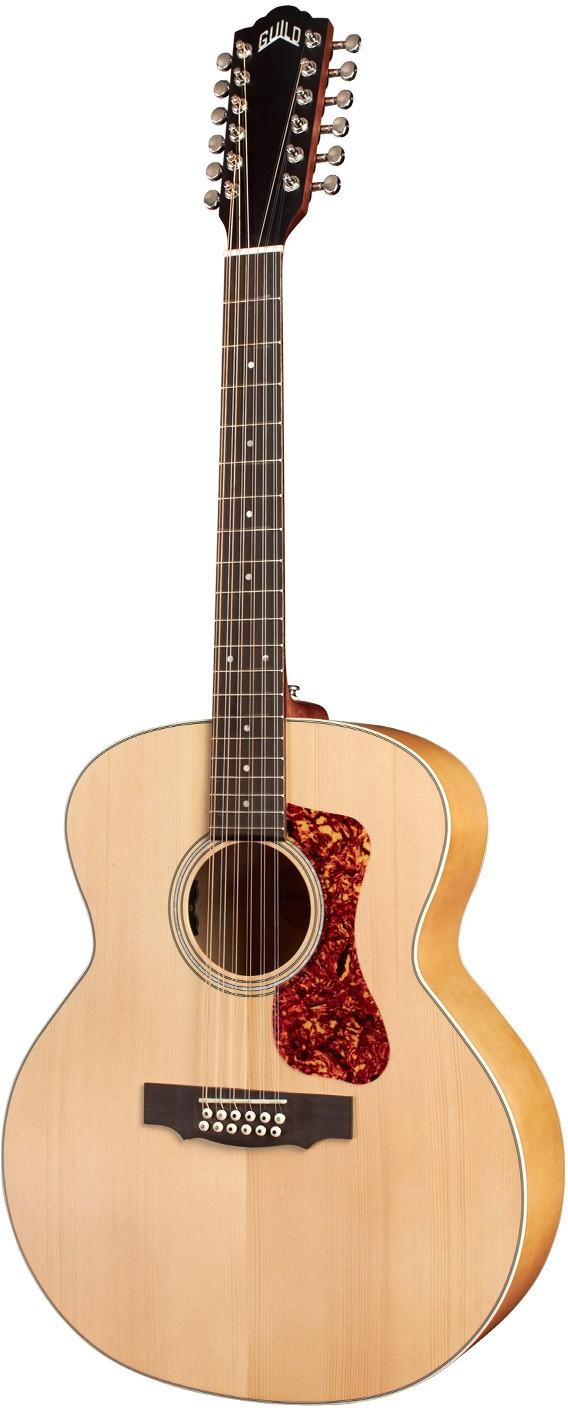 Guild Westerly F-2512E 12-String Electro Acoustic Guitar in Maple Blonde - GWEF25EMB12 (3).jpg