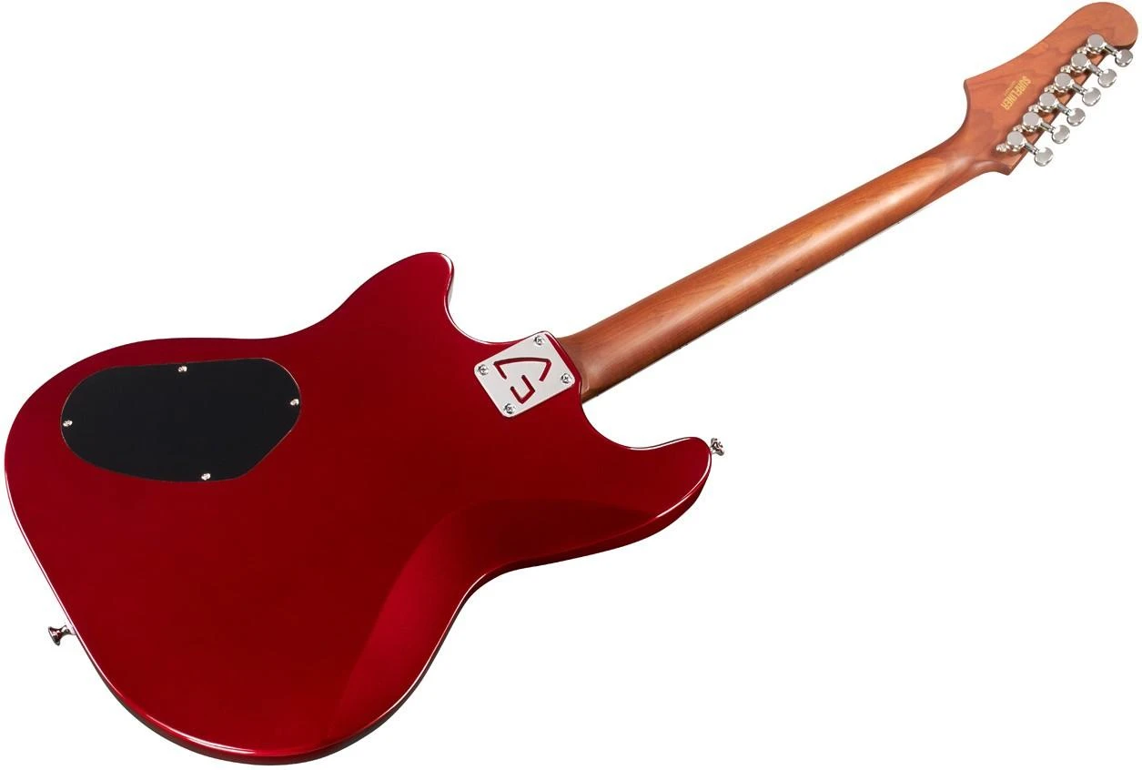 Guild Surfliner Deluxe Electric Guitar In Scarlet Red Metallic - GSUDELUSRX (4).jpg