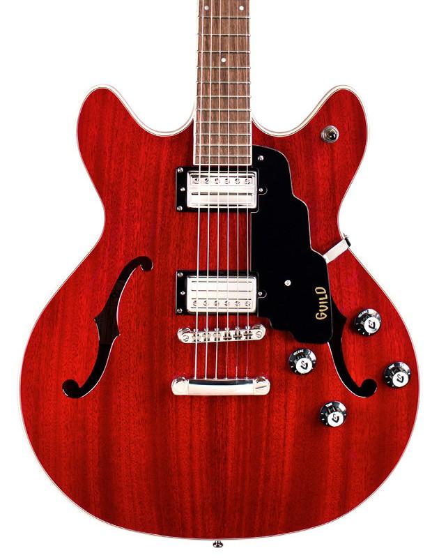 Guild Starfire I DC Semi-Hollow Electric Guitar In Cherry Red