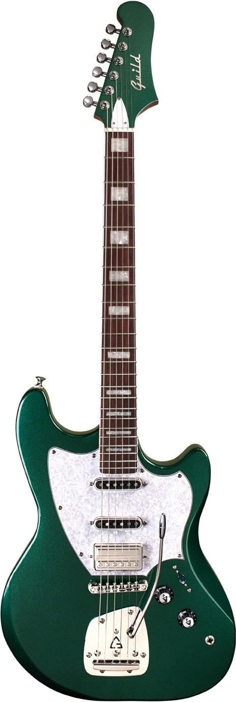 Guild Surfliner Deluxe Electric Guitar in Evergreen Metallic - GSUDELUEGX (2).jpg