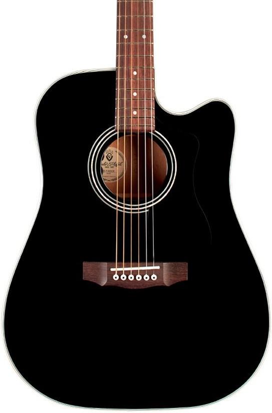 Guild Westerly D-140CE Electro Acoustic Guitar in Black - GWED140BKC (1).jpg