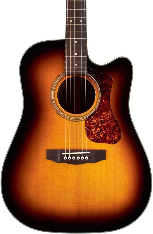 Guild Westerly D-140CE Electro Acoustic Guitar in Antique Burst - GWED140ABC (1).jpg