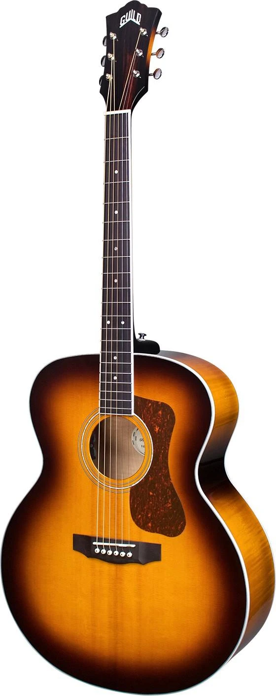 Guild Westerly F-250E Deluxe Electro Acoustic Guitar in Antique Burst - GWEF250ABE (3).jpg