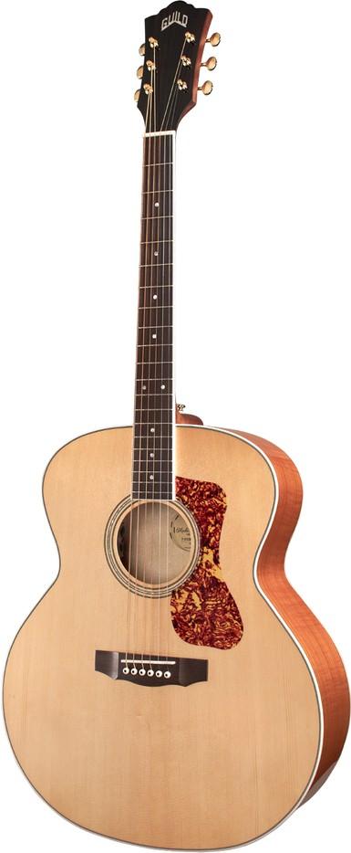 Guild Westerly F-250E Deluxe Electro Acoustic Guitar in Blonde - GWEF250BDE (3).jpg