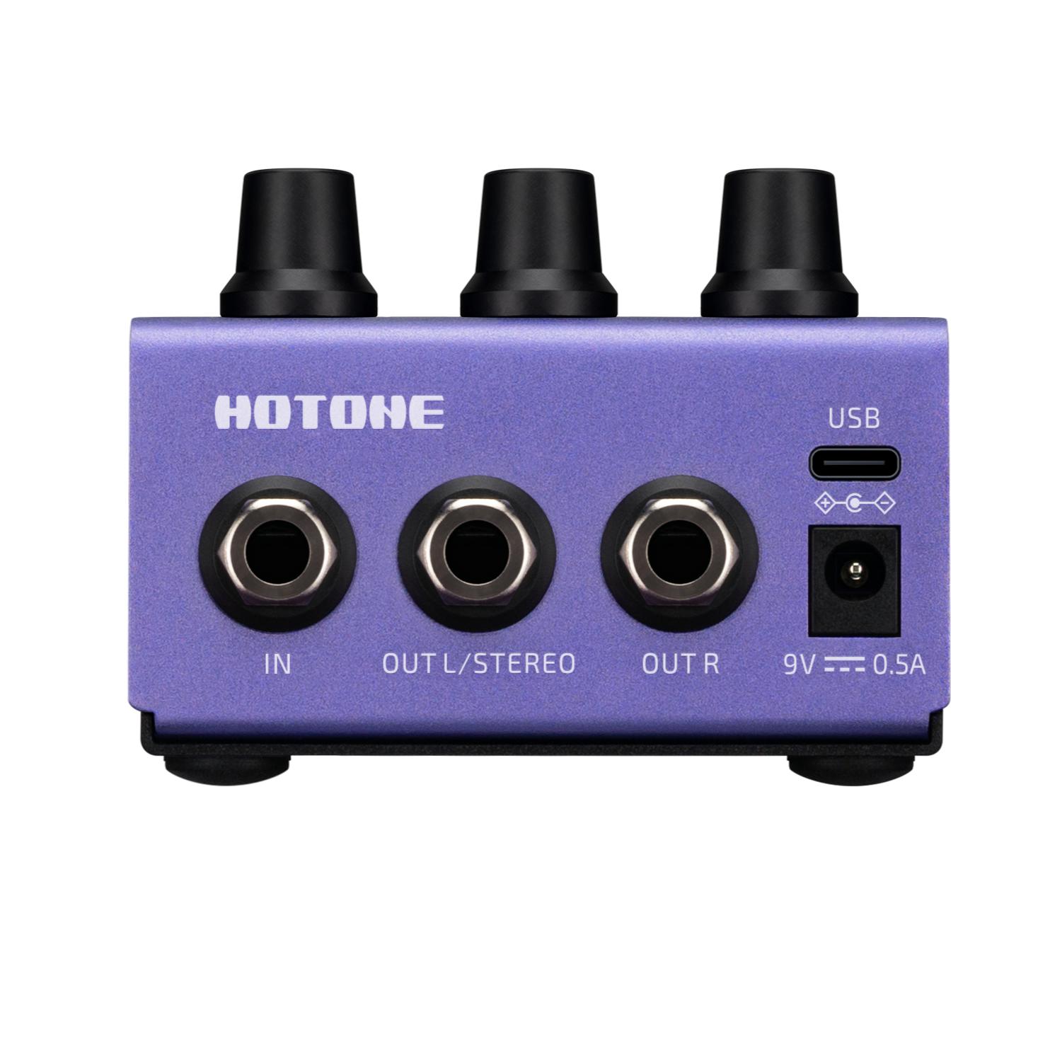 Hotone Freqlux Pitch and Harmony Pedal - Freqlux_Top_Hi_V01_260122.jpg