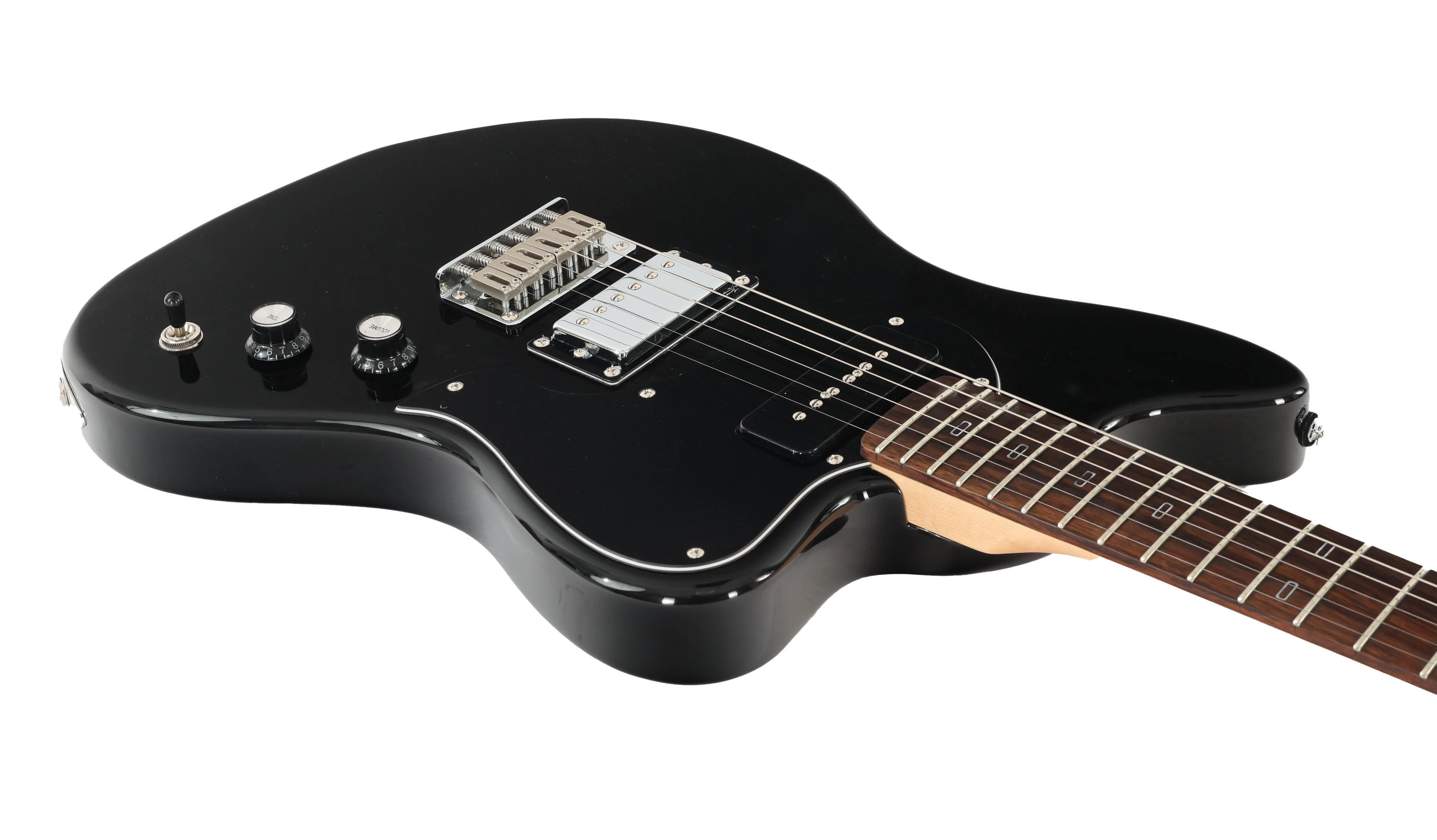 PJD St. John Origin Standard Electric Guitar & Microtonal Neck Bundle, Midnight Black - 02ORSTDMB (8).jpg