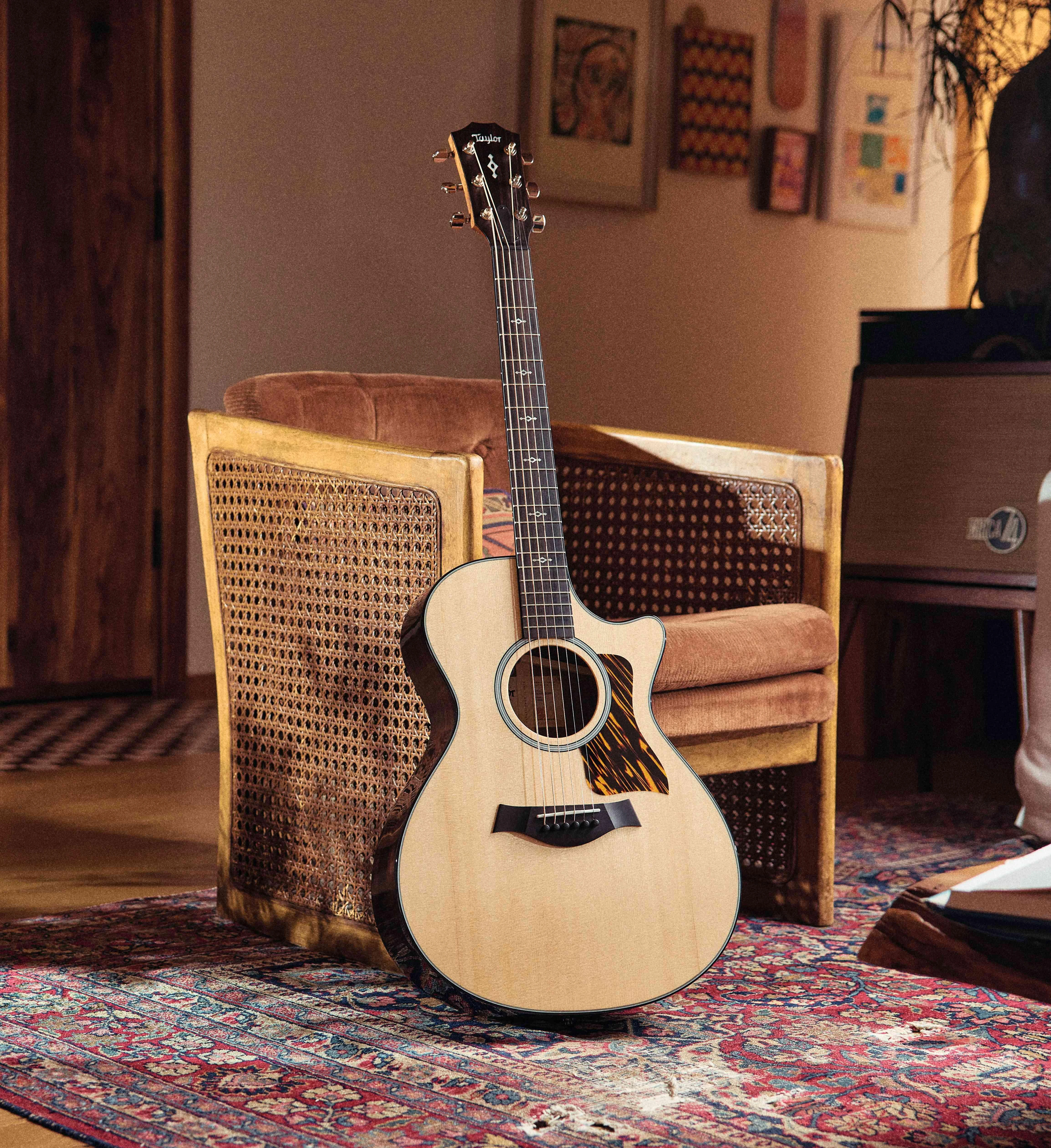 Taylor Next-Gen 412ce Grand Concert Electro Acoustic Guitar in Natural with Hard Case - 412CE-NG-6.jpg