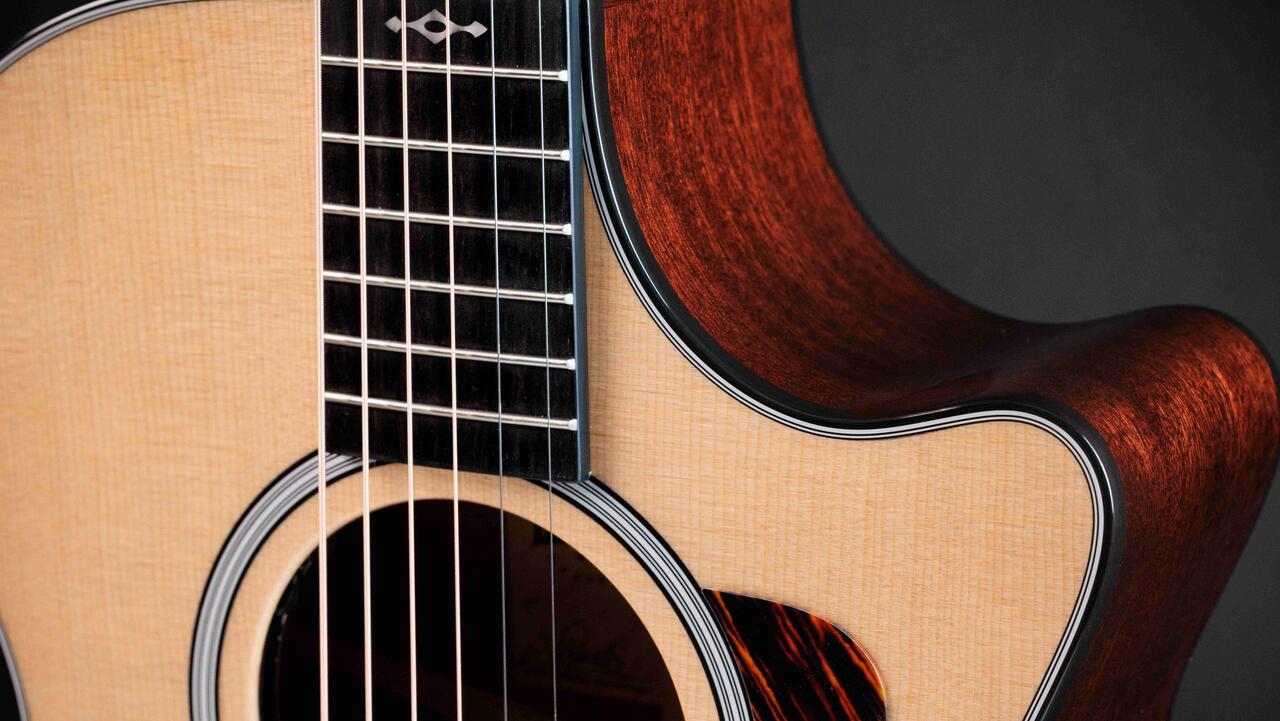 Taylor 312ce グランドコンサート v-class Taylor Next-Gen 312ce Grand Concert Electro Acoustic Guitar in