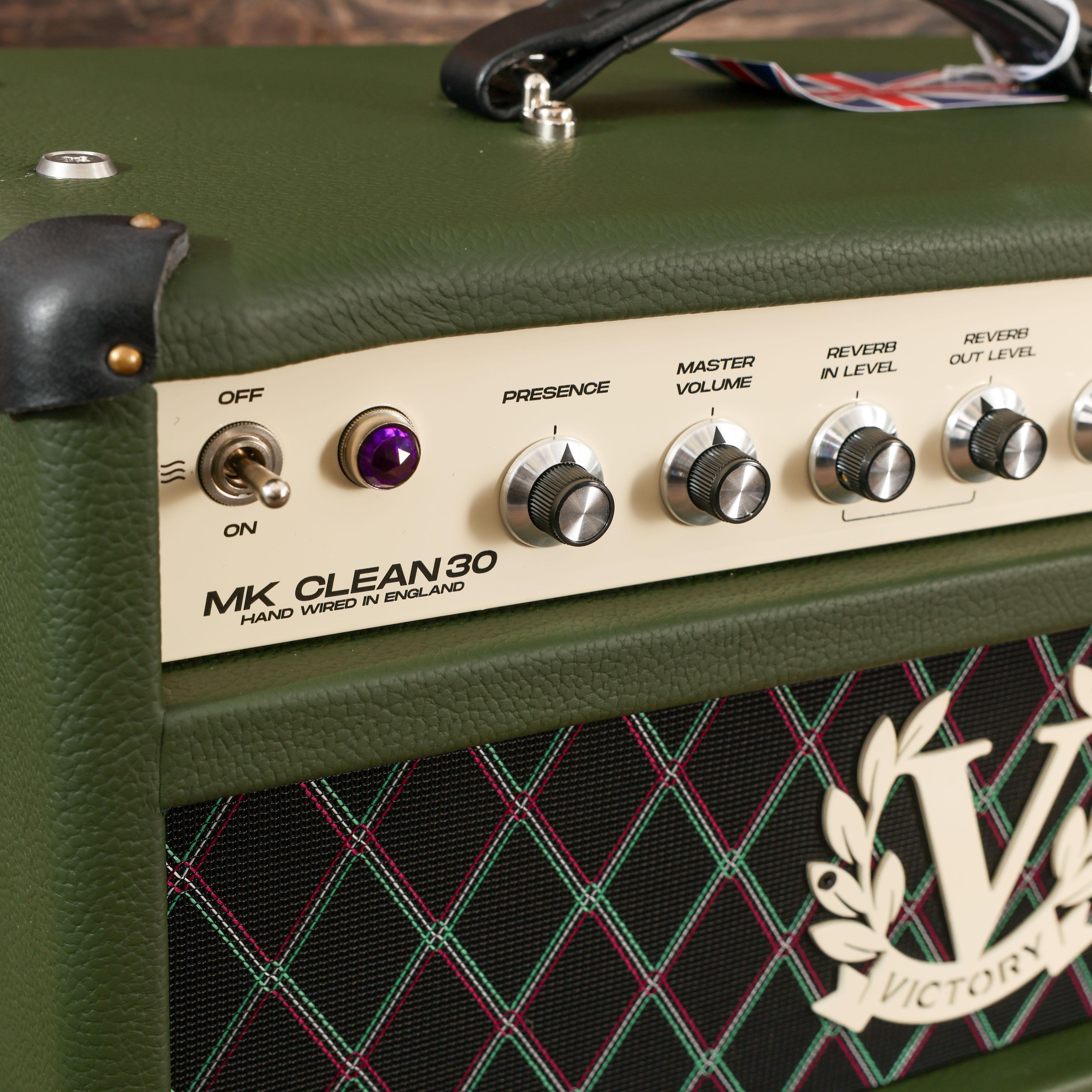 Victory MK Clean 30w Hand-Wired Valve Amp Head in Nori Green - MKC30-CR-GP197-DI (10).jpg
