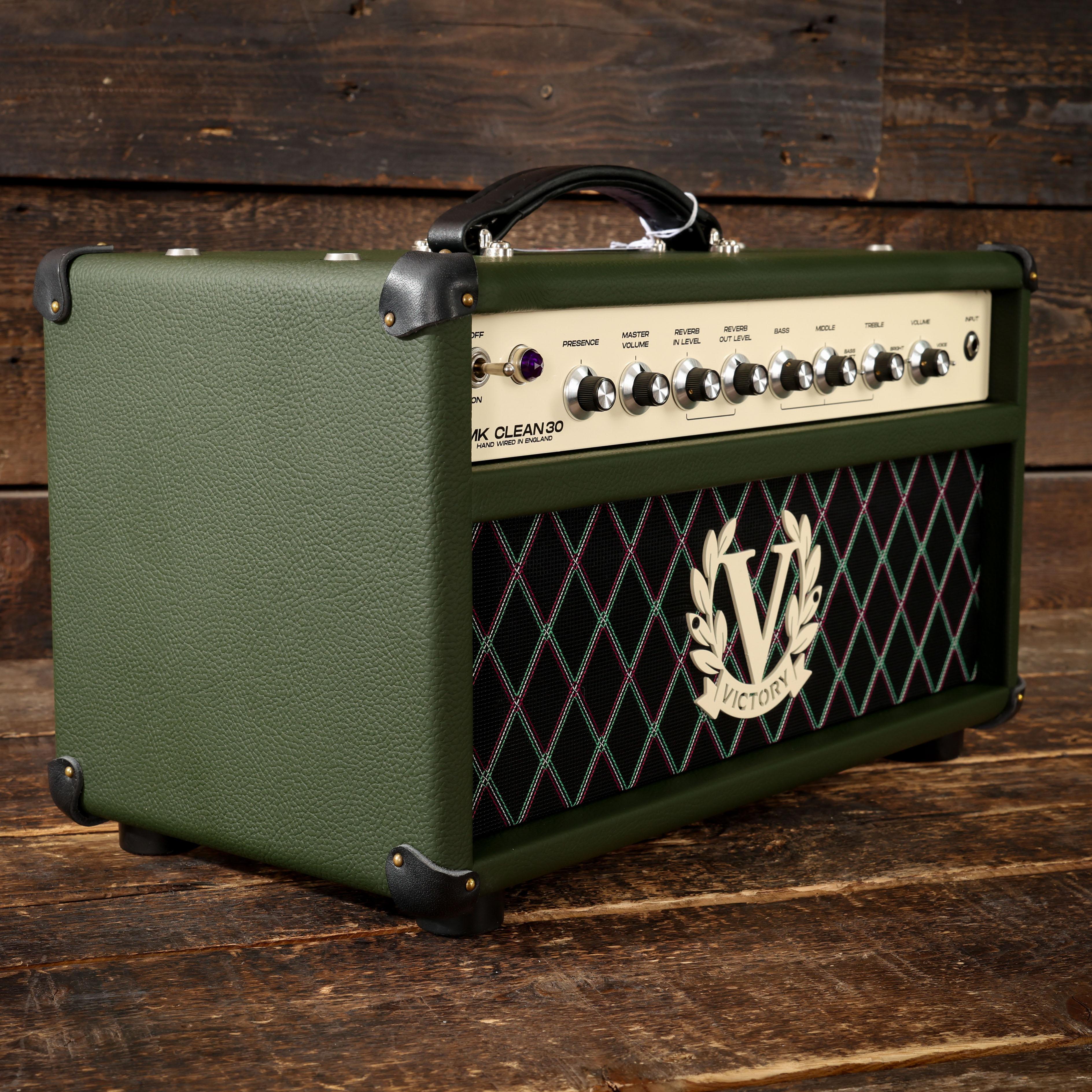 Victory MK Clean 30w Hand-Wired Valve Amp Head in Nori Green - MKC30-CR-GP197-DI (6).jpg
