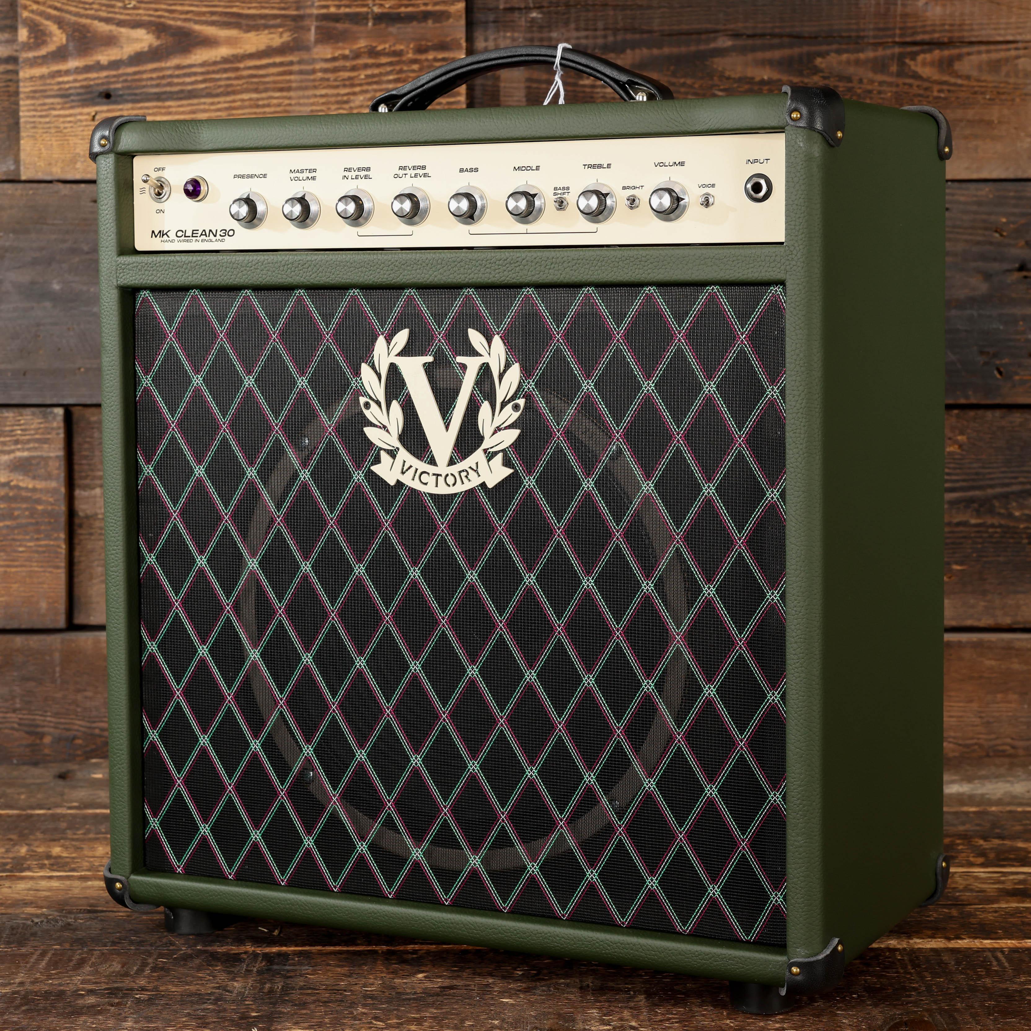 Victory MK Clean 30W 1x12 Hand-Wired Valve Amp Combo in Nori Green - MK-112-CR-GP197-DI (5).jpg