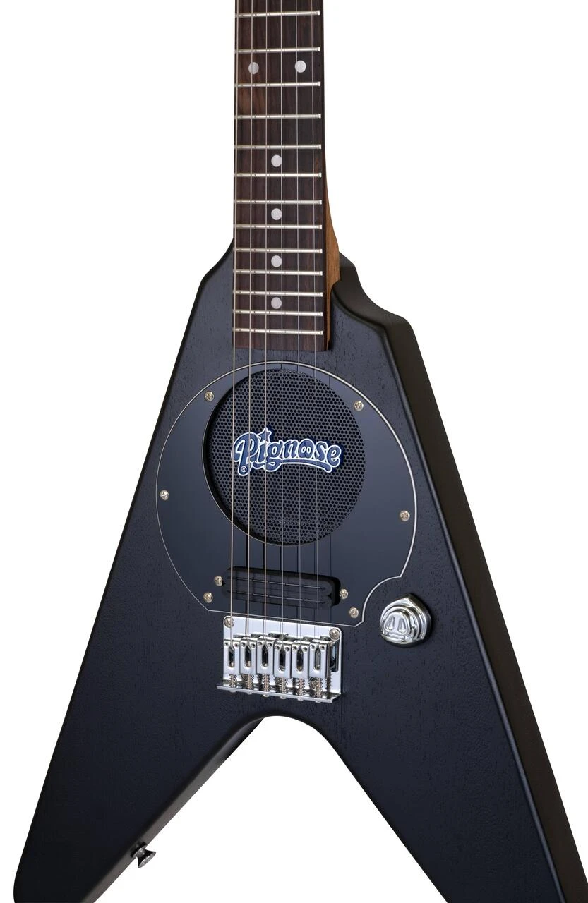 Pignose PGG-200V Electric guitar with Built-In Amplifier in Stained Black - PGG-200VSTBK-4.jpg