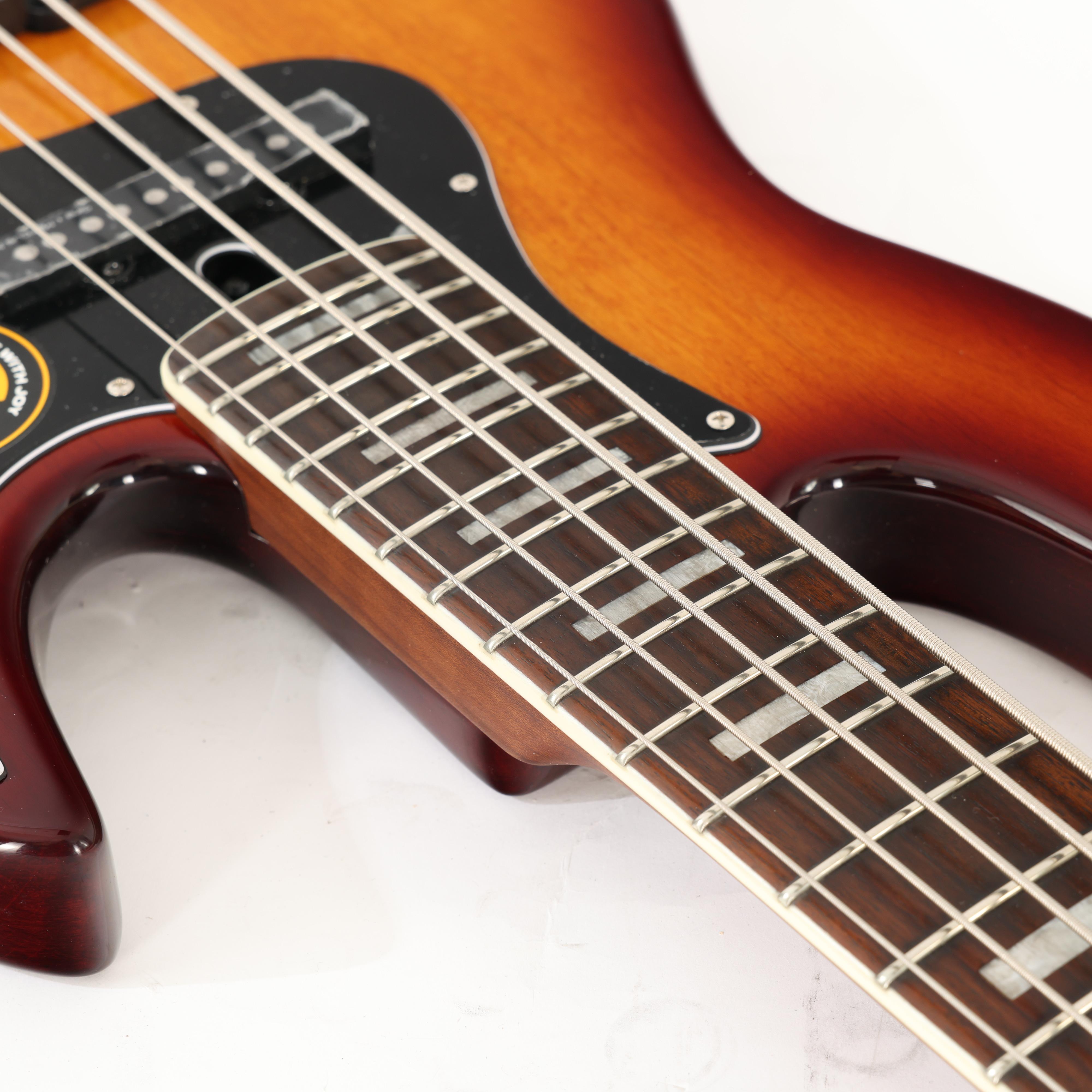 Second Hand Sire V5 24 Fret 5 String Bass Guitar in 3-Colour Sunburst 395 - SH-241-6395 (10).jpg