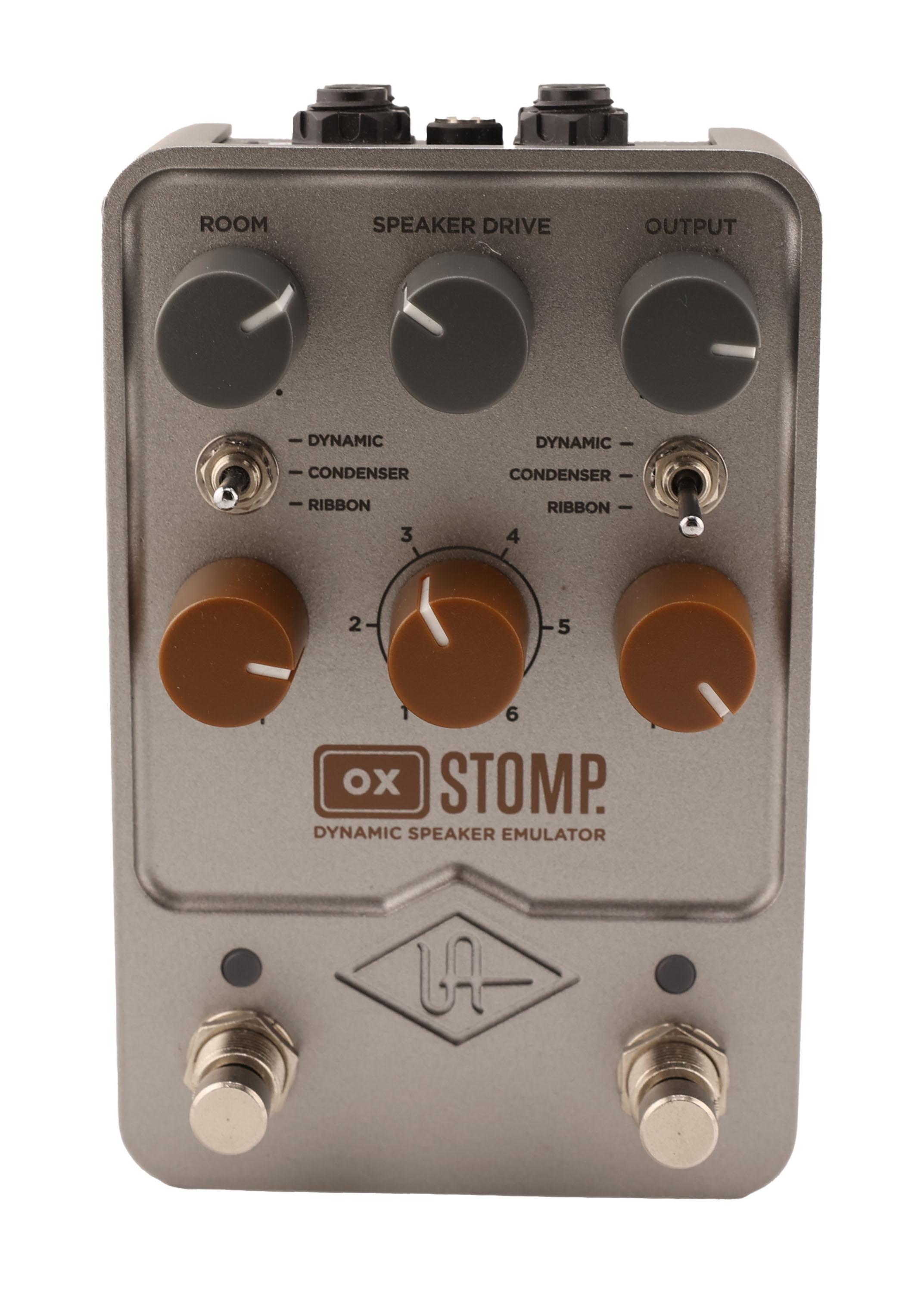 Second Hand Universal Audio UAFX OX Stomp Dynamic Speaker Emulator Pedal 319 - SH-241-6319 (2).jpg