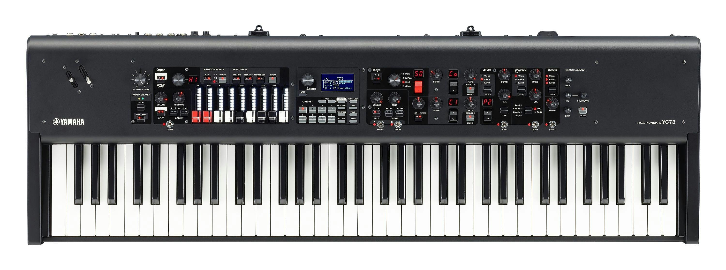 B Stock : Yamaha YC73 - 73 Key Drawbar Organ & Stage Keyboard with Balanced Hammer Standard keyboard - 011 - 427332-YC73_o_0001.jpg