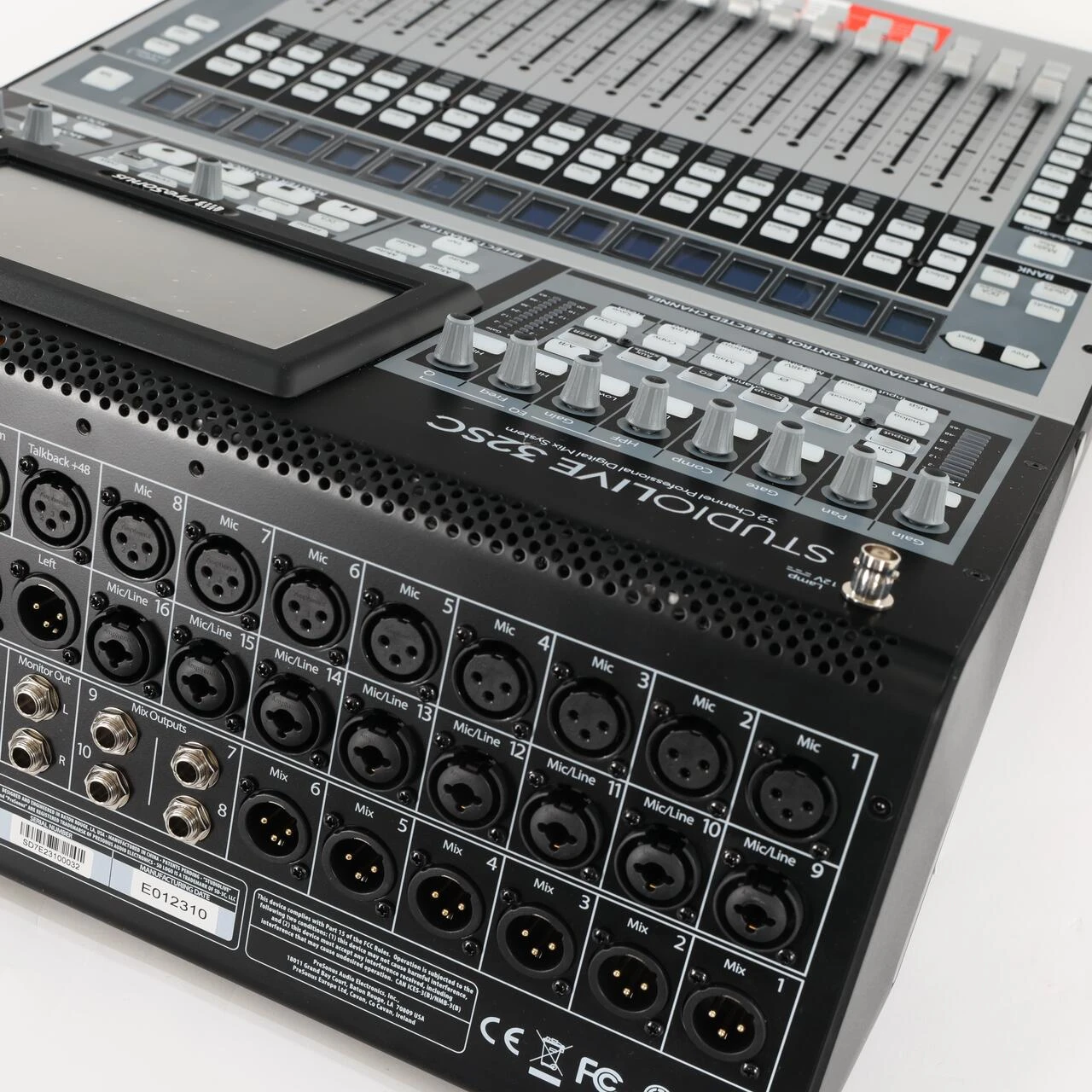 B Stock : PreSonus StudioLive 32SC Compact Digital Mixing Console - 007 - B-STUDIOLIV-0007 (12).jpg