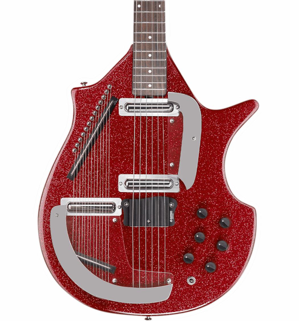 Danelectro Big Sitar in Red Metalflake - SITARREDMF-Body.jpg