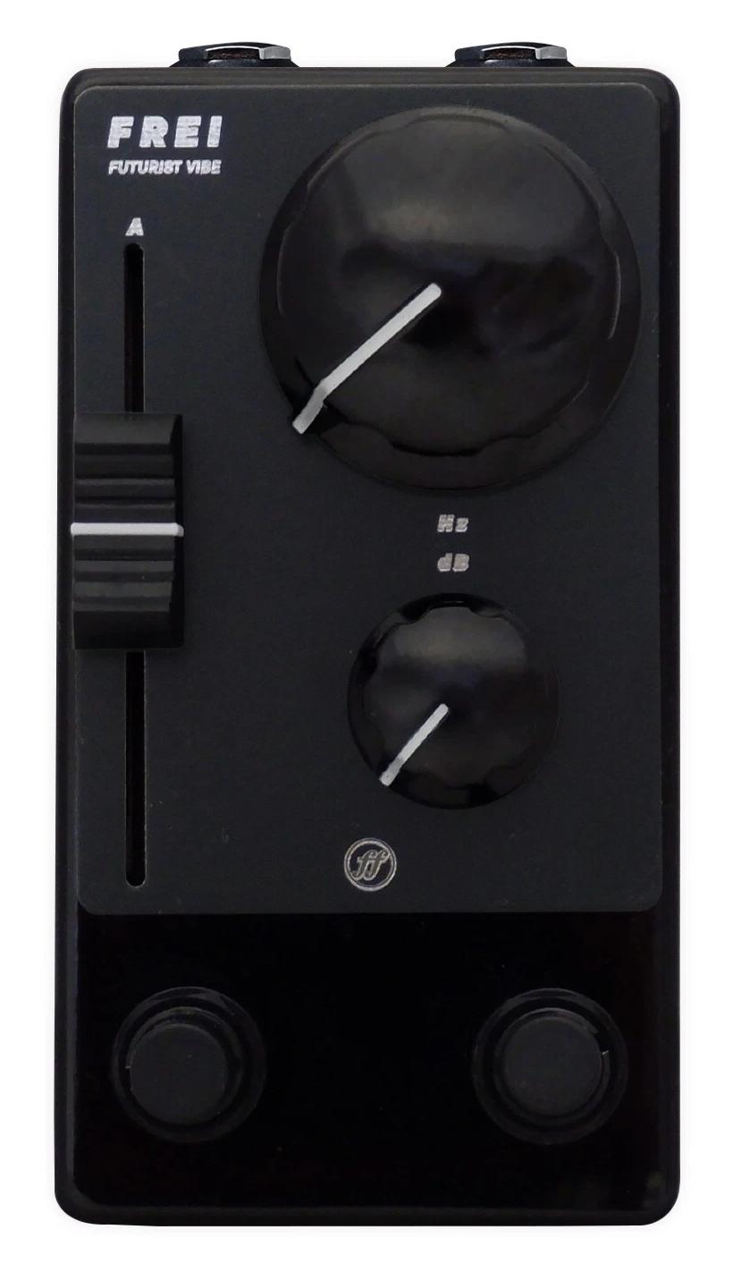 Fjord Fuzz Frei 2 Futuristic Vibe Pedal with Black Finish