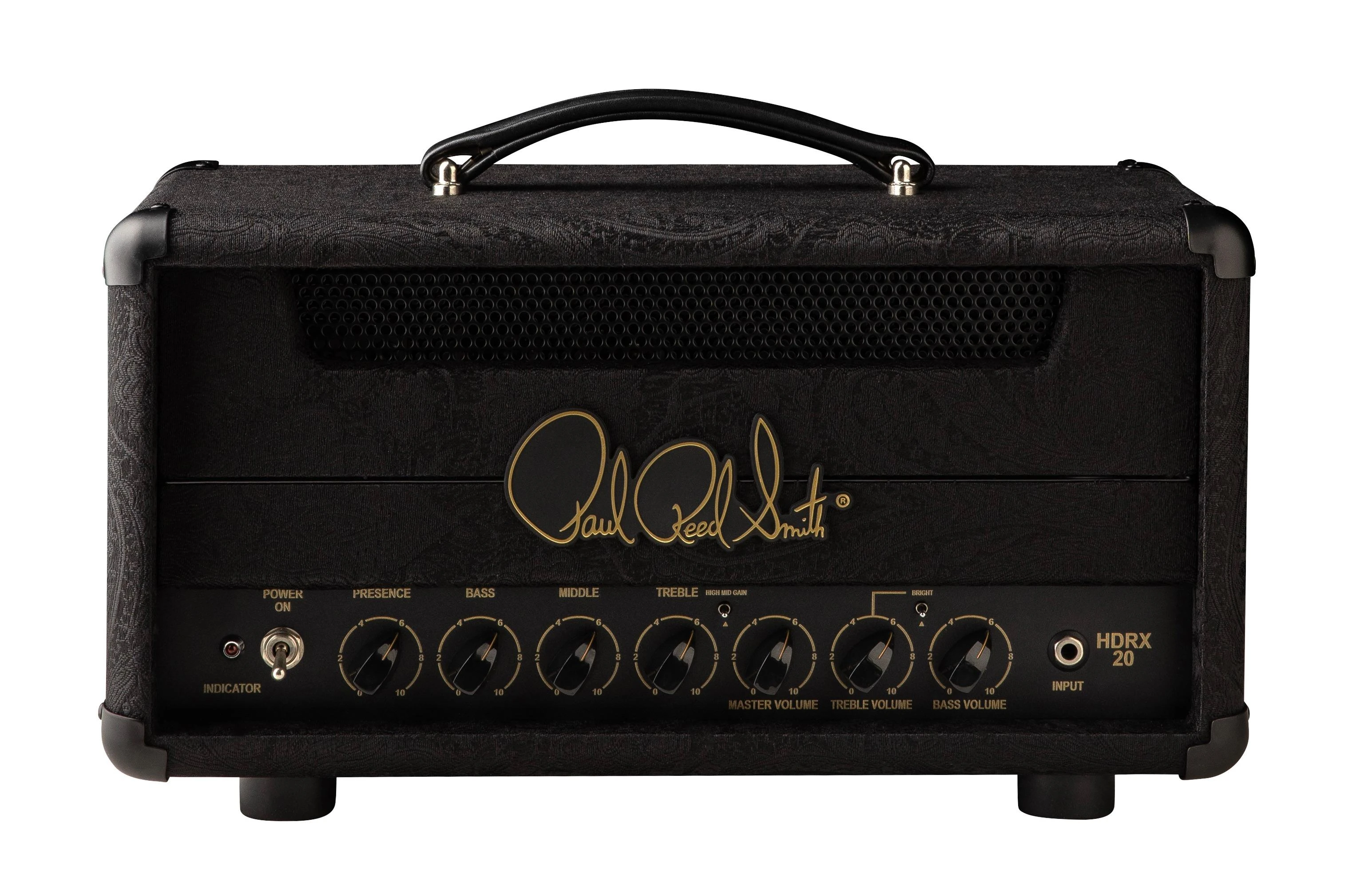  PRS Limited Edition HDRX 20 "Hendrix" Valve Amp Head in Black Paisley - HDRX 20 Head Black Paisley.jpg
