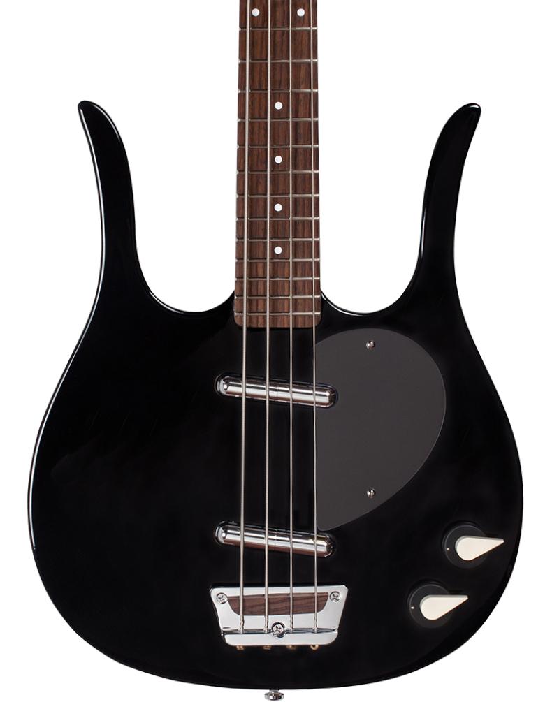 Danelectro LONGHORN BASS エレクトリックベース Danelectro Longhorn Bass Guitar in Black - Andertons Music Co.
