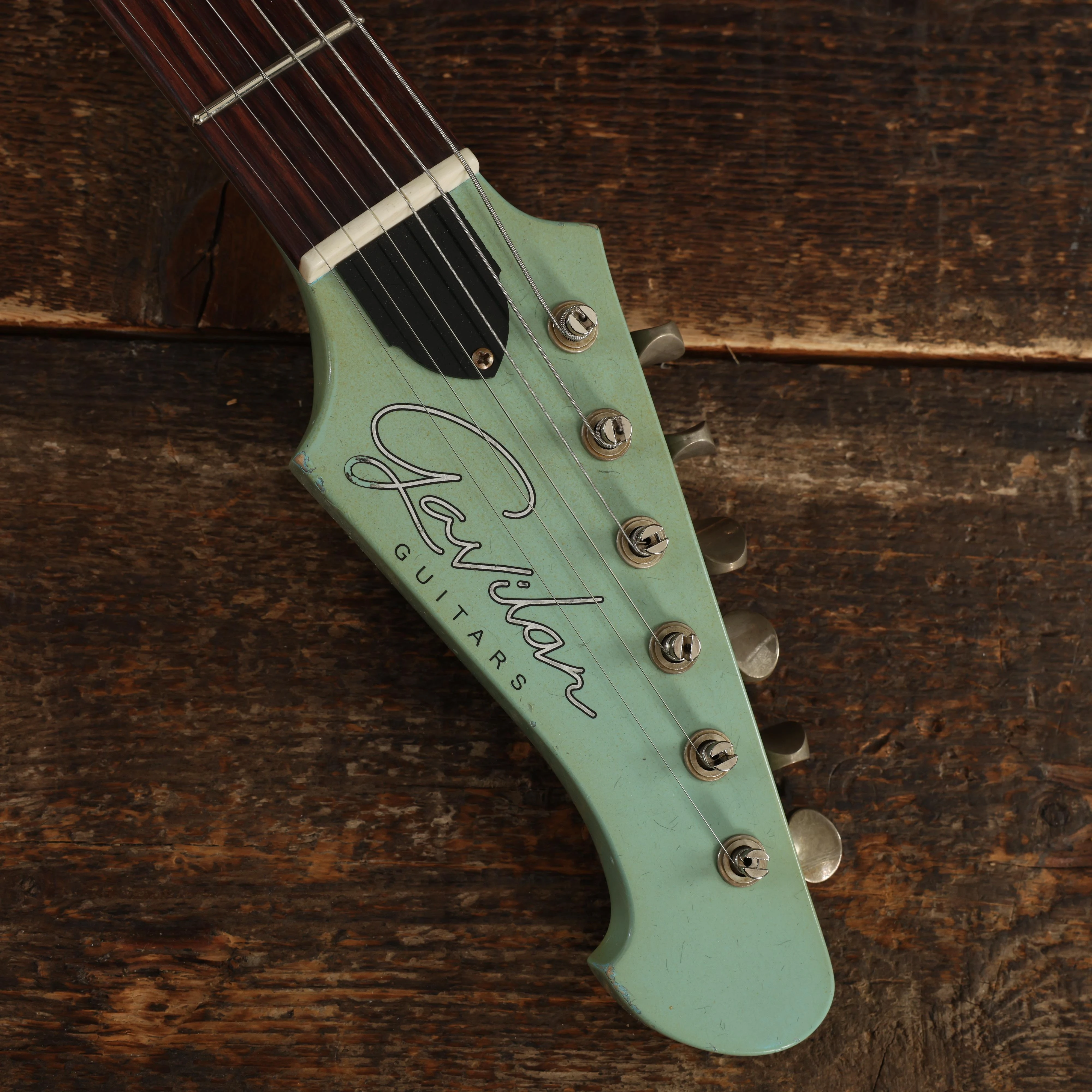 Gavilan Guitars Miramonte Electric Guitar in Lake Placid Blue Medium Aged - M009 (14).JPG