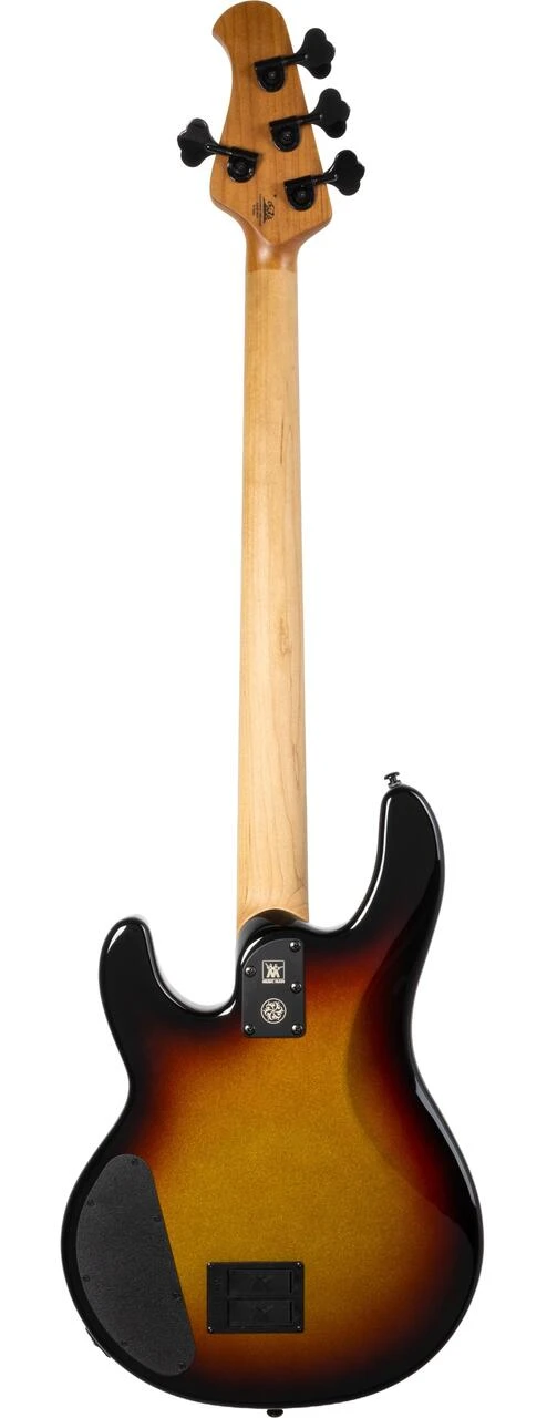Music Man Dark Ray II Bass Guitar in Showtime - 131-VSB-50-01-MB-BM-Back.jpg