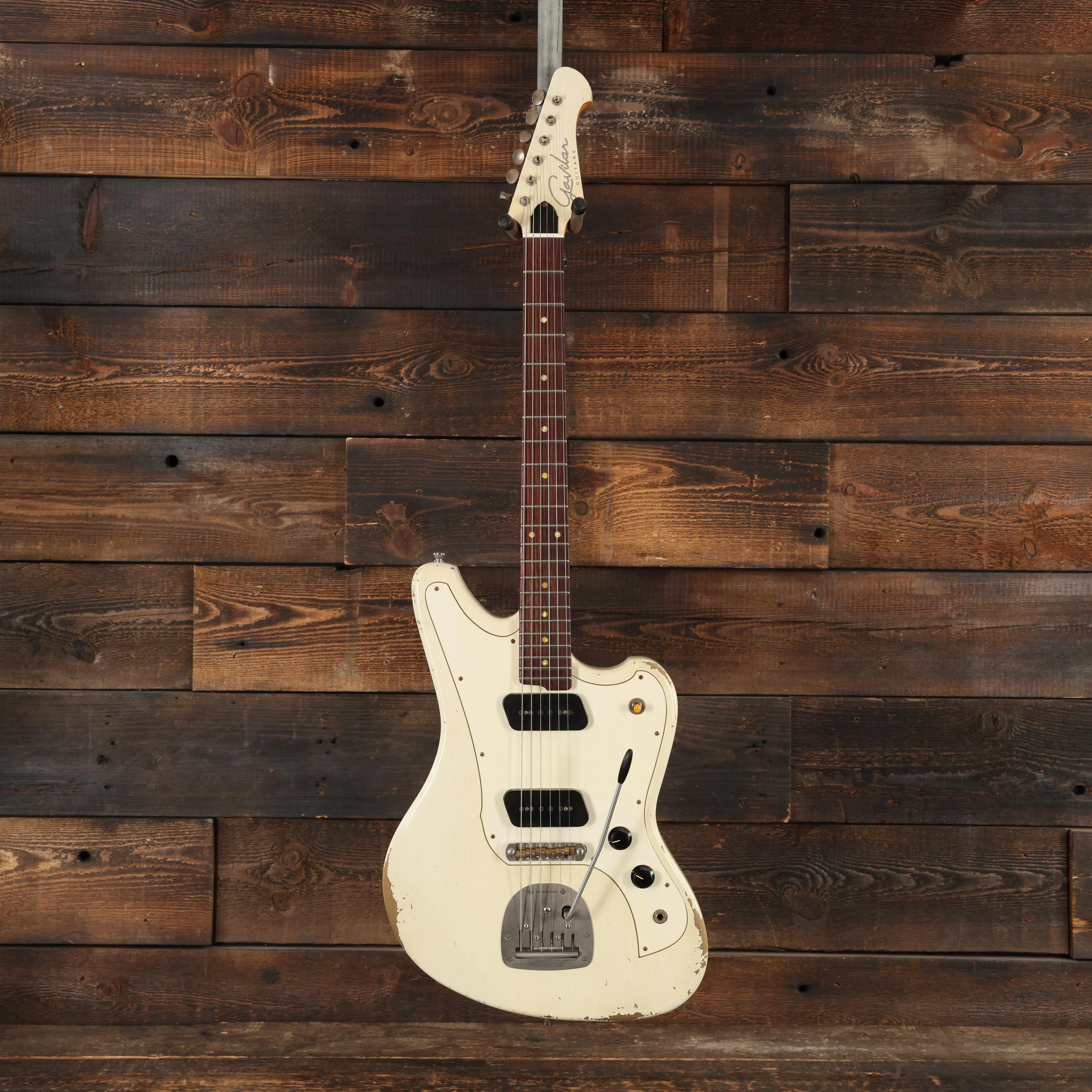 Gavilan Guitars Miramonte Electric Guitar in Olympic White Medium Aged  - M003 (3).JPG