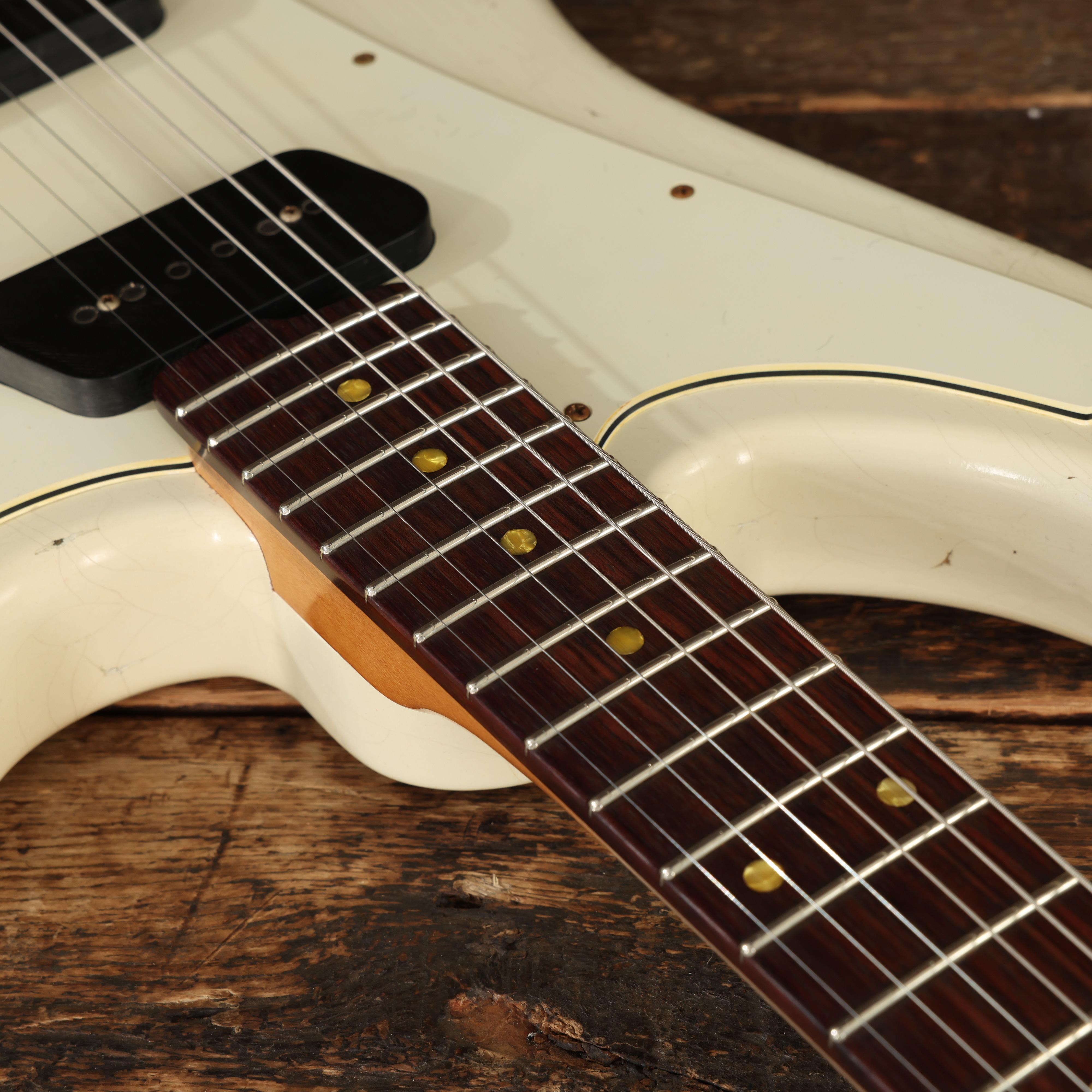 Gavilan Guitars Miramonte Electric Guitar in Olympic White Medium Aged  - M003 (11).JPG