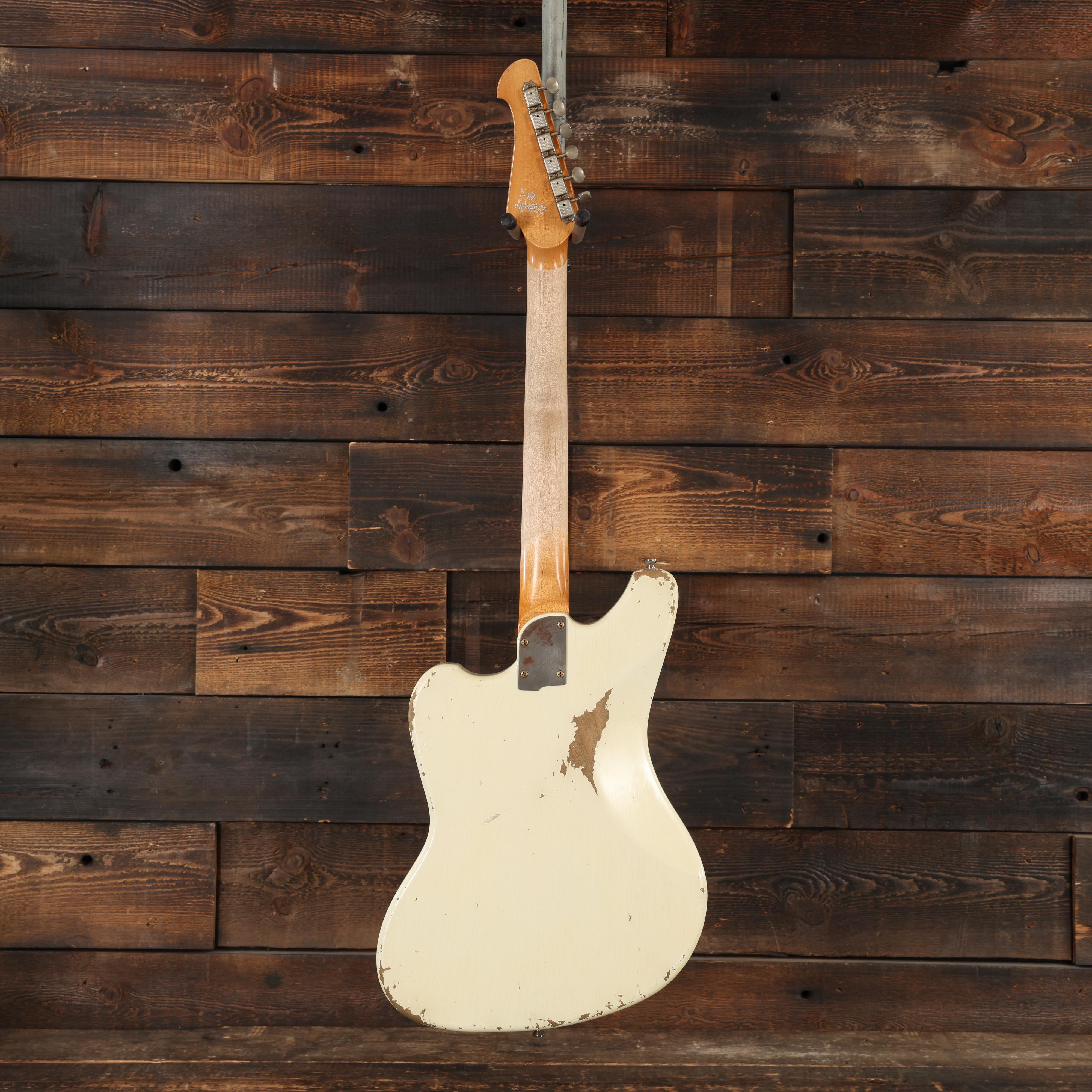 Gavilan Guitars Miramonte Electric Guitar in Olympic White Medium Aged  - M003 (4).JPG