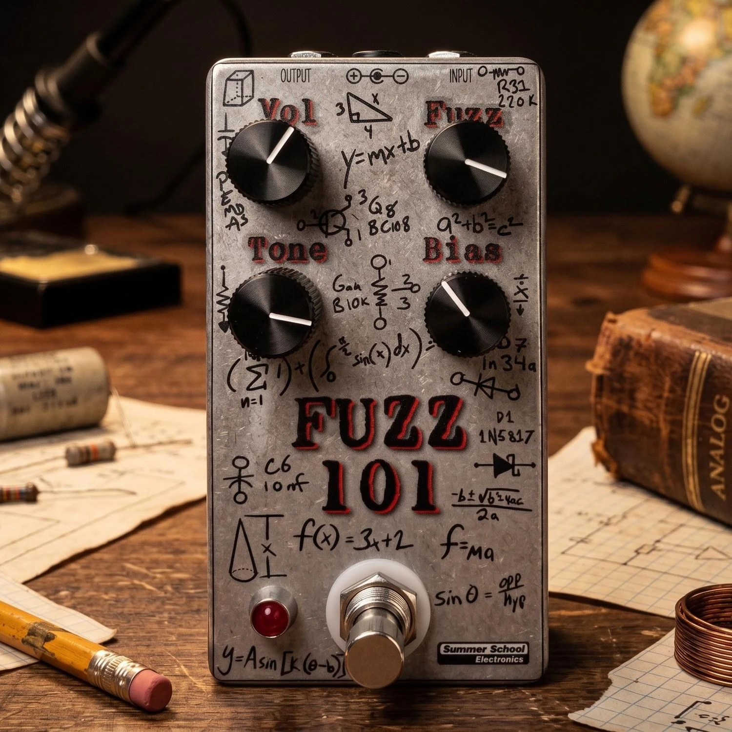 Summer School Electronics Fuzz 101 Fuzz Pedal - SSE-FZ101-3.jpg