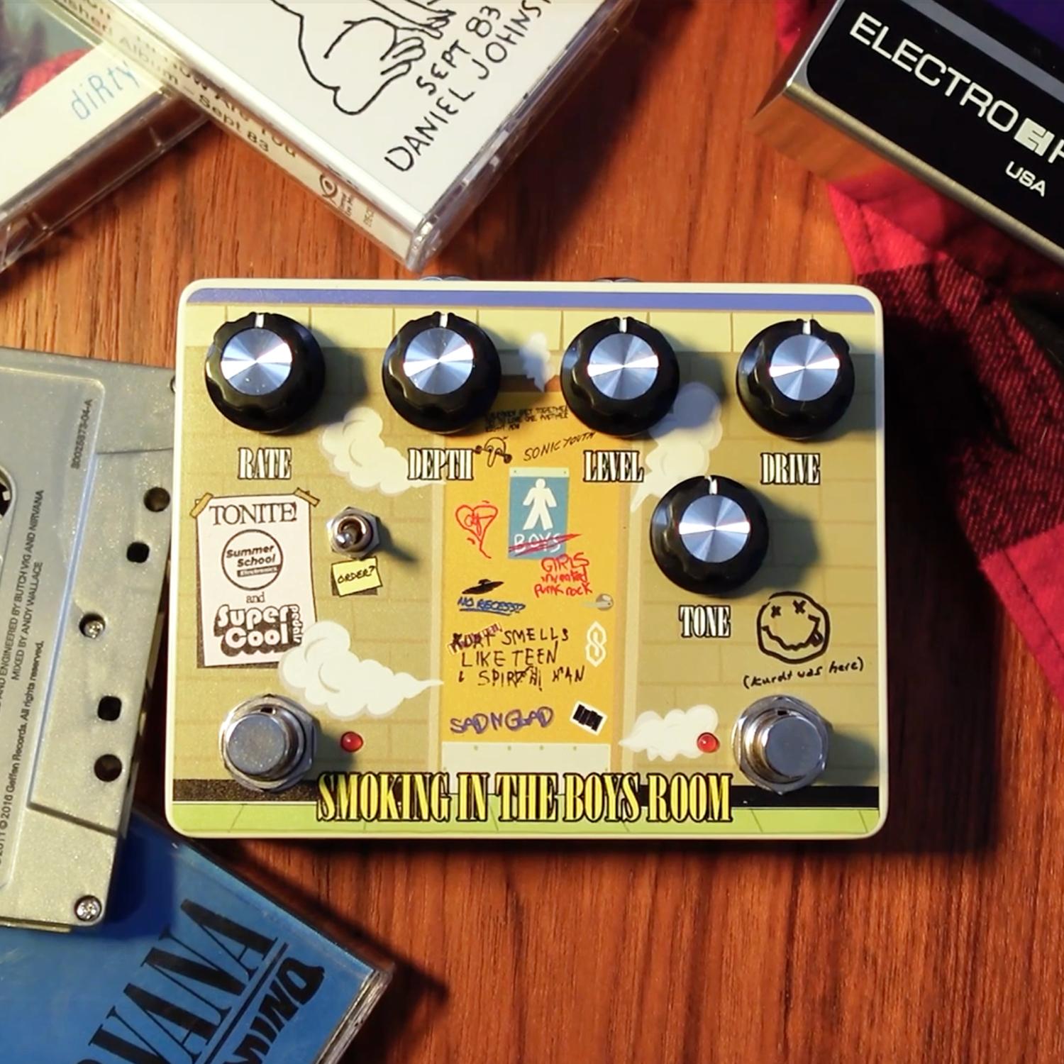 Summer School Electronics Smoking In The Boys Room Overdrive & Chorus Pedal - SSE-SMOK-5.jpg