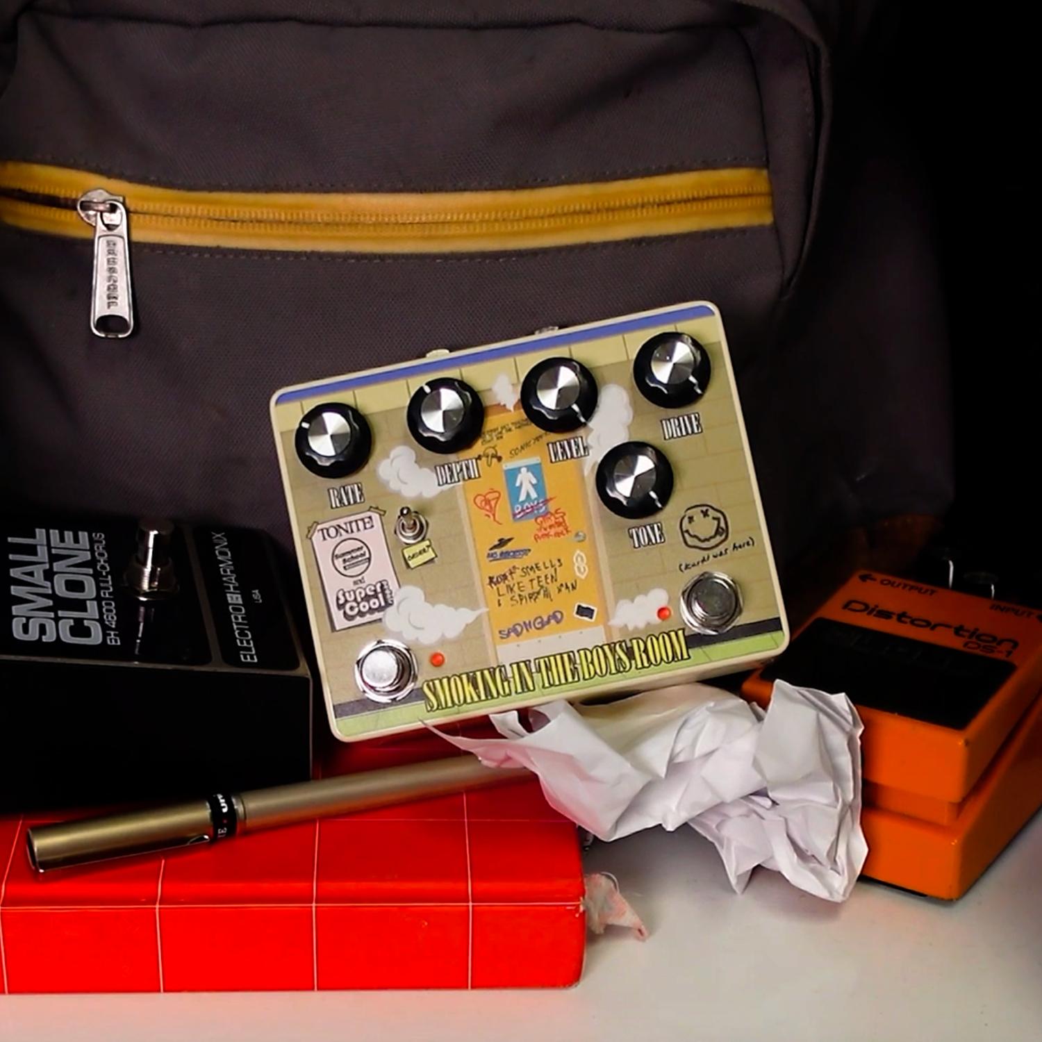 Summer School Electronics Smoking In The Boys Room Overdrive & Chorus Pedal - SSE-SMOK-6.jpg